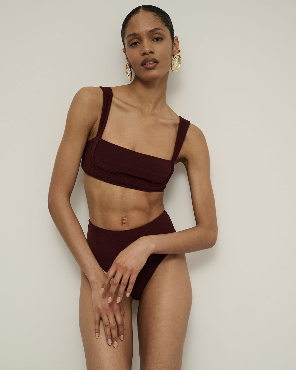 DÓŁ OD BIKINI ELENA BURGUNDY