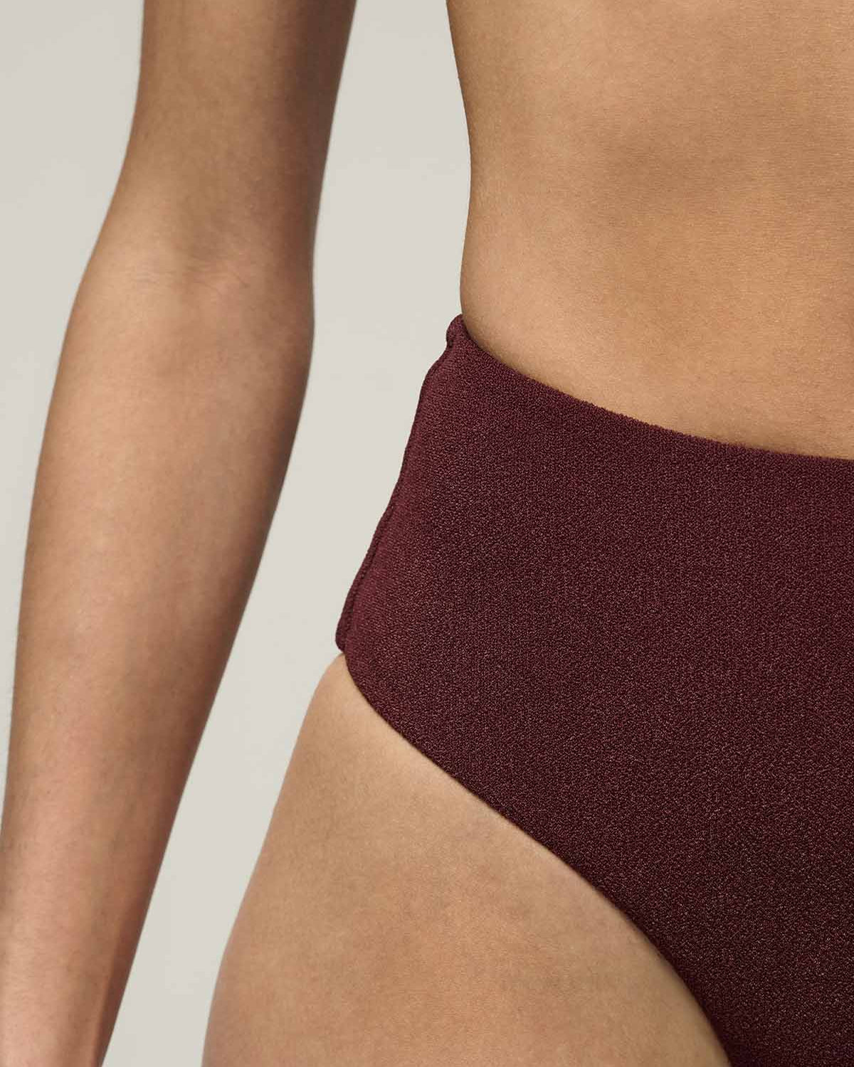 DÓŁ OD BIKINI ELENA BURGUNDY