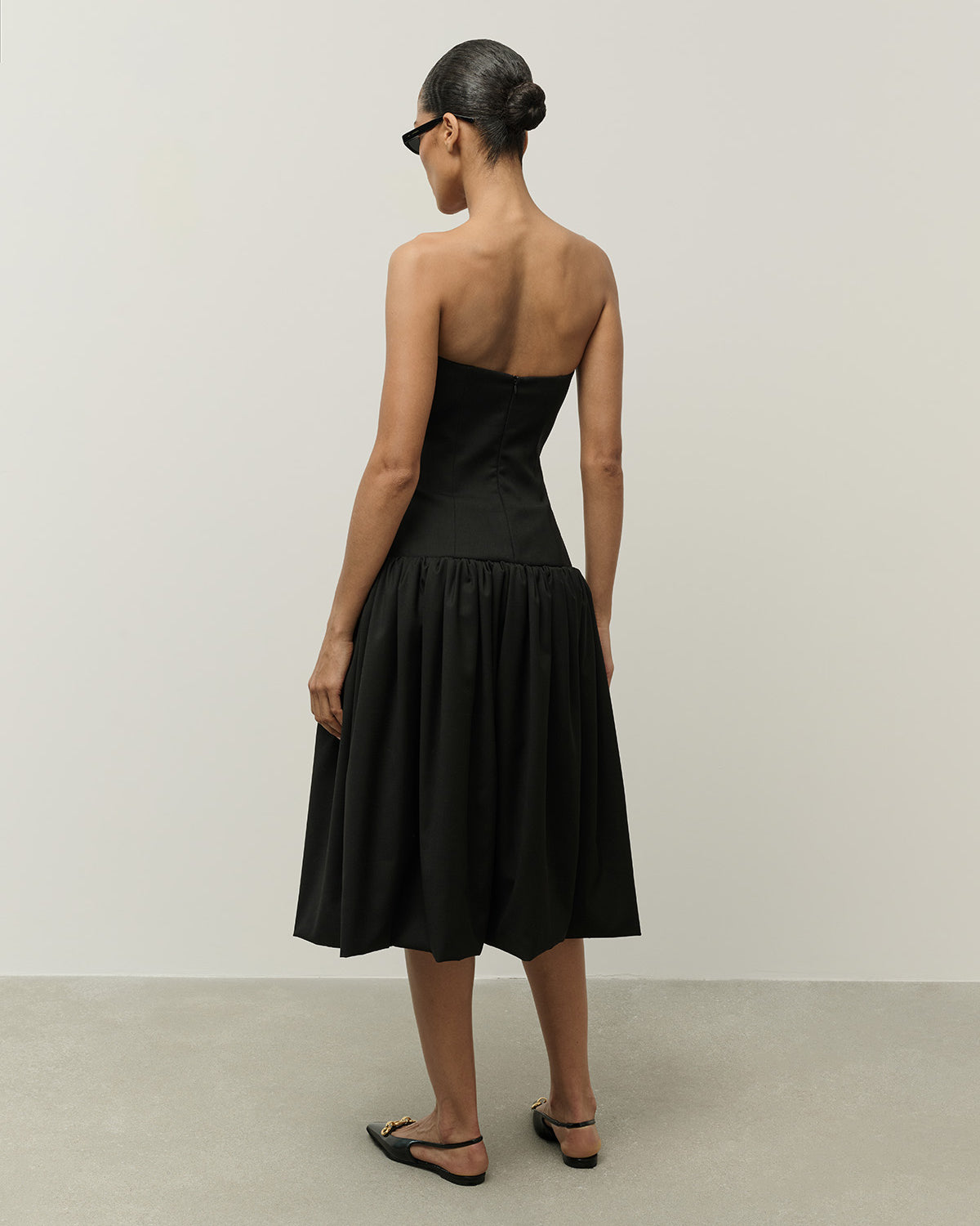 SUKIENKA MIDI GRAZIE BLACK