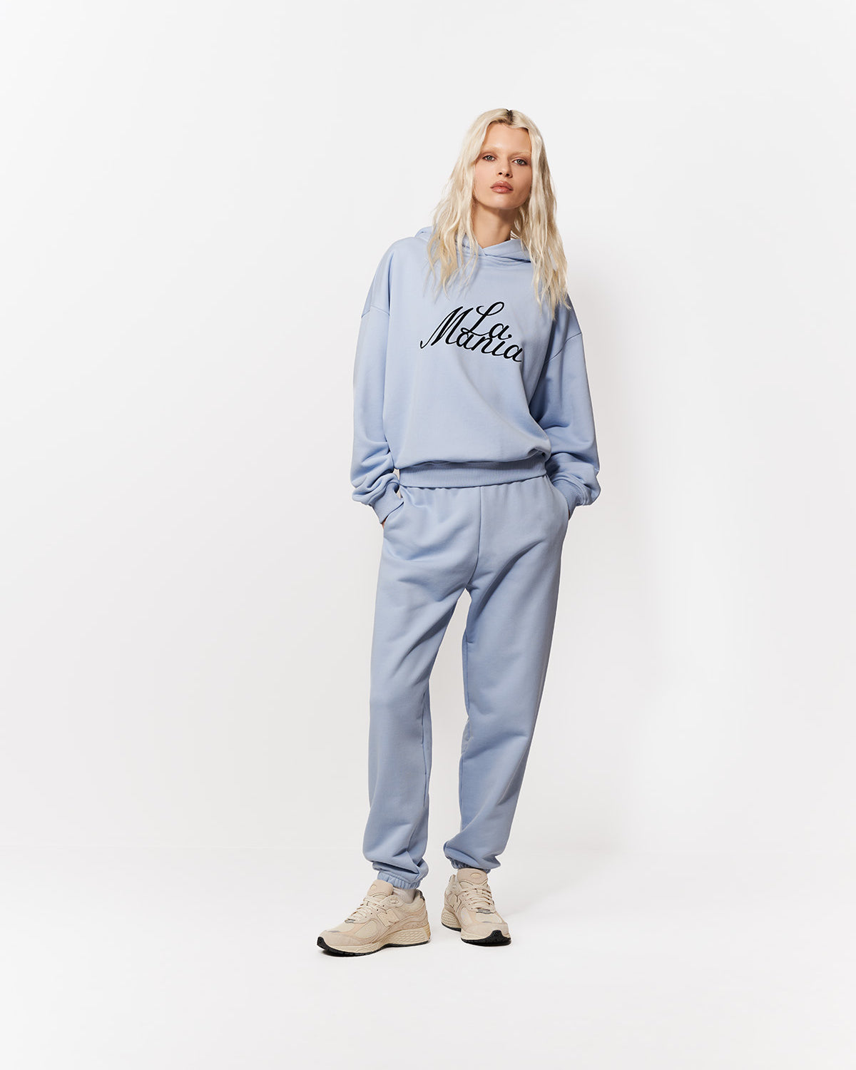 BLUZA Z KAPTUREM SYDNEY PEARL BLUE