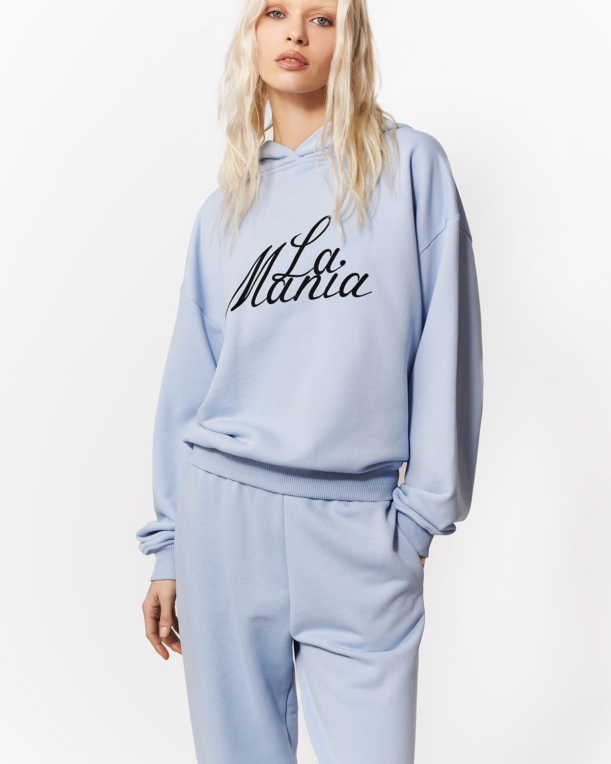 BLUZA Z KAPTUREM SYDNEY PEARL BLUE