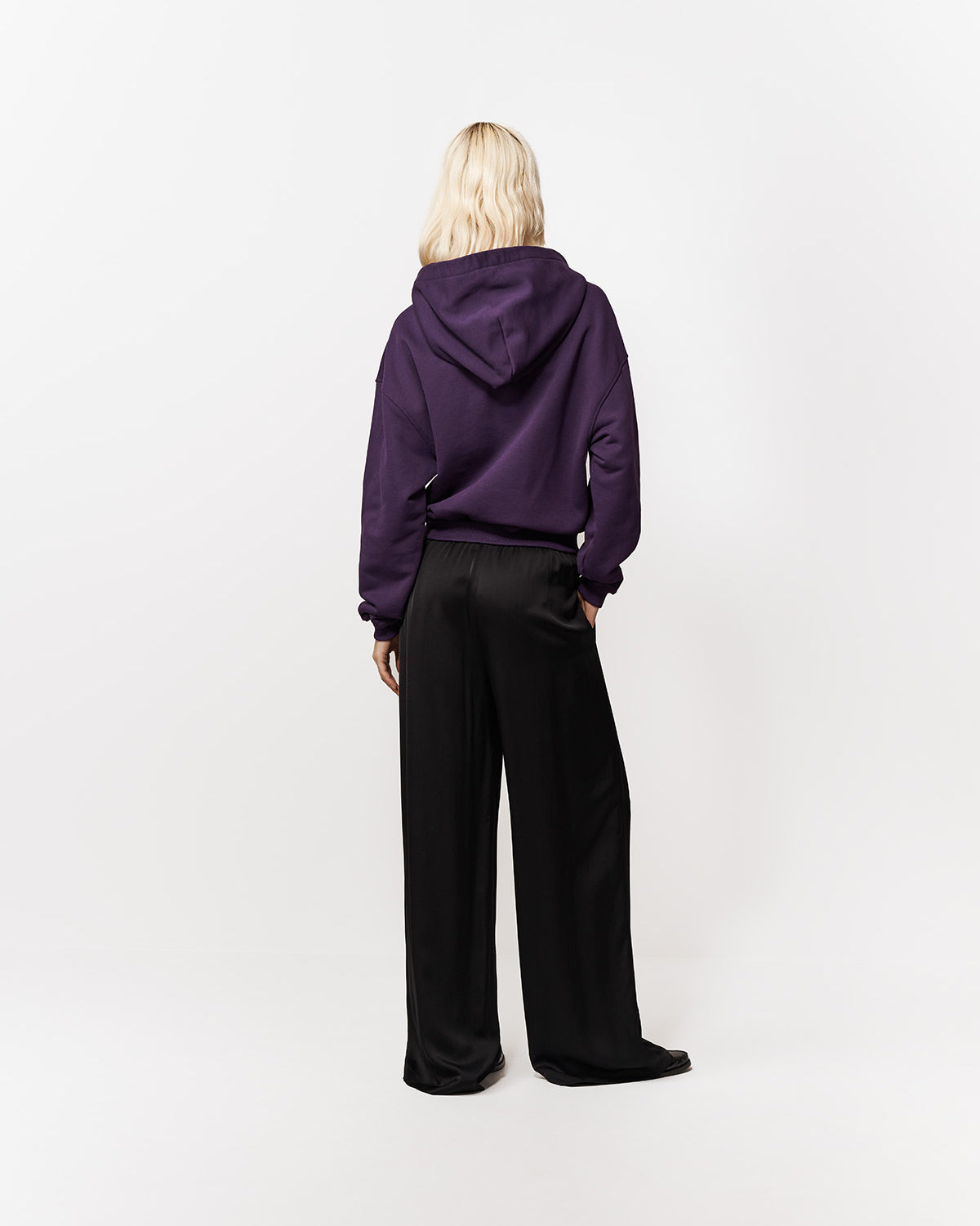 BLUZA Z KAPTUREM LUMA MIDNIGHT PURPLE
