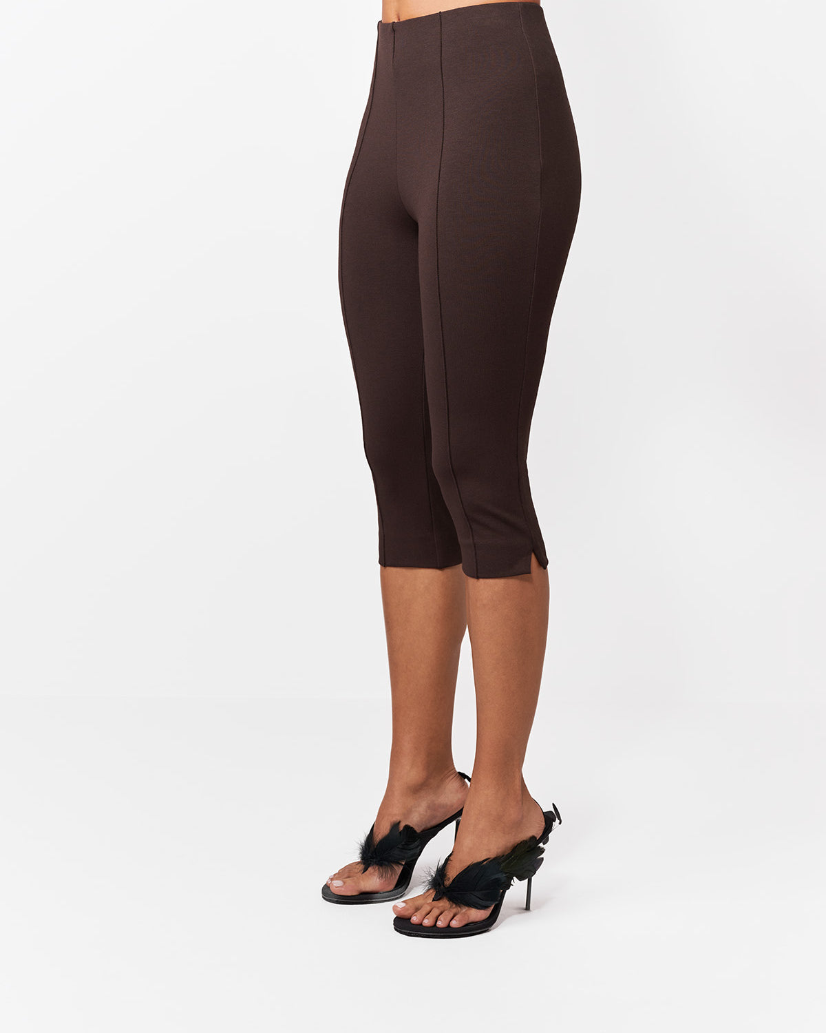 LEGGINSY ZIG DARK CHOCOLATE