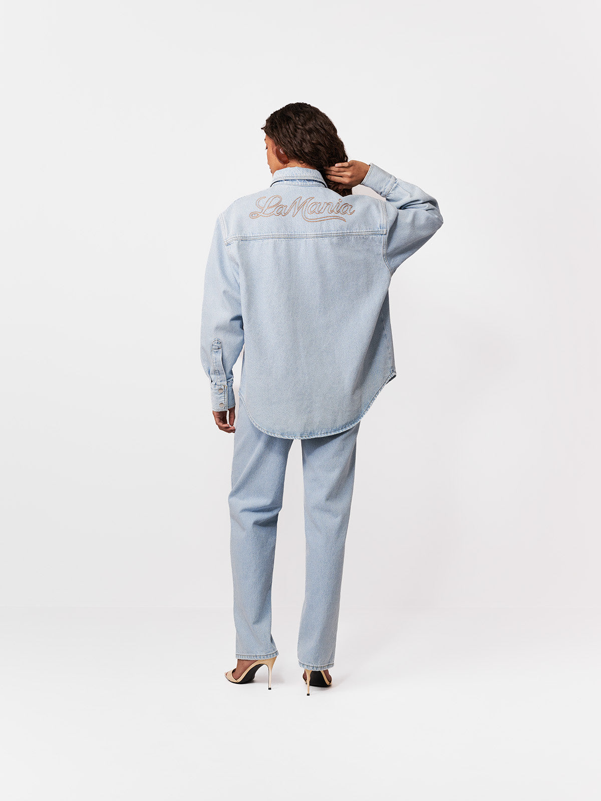 KOSZULA JEANSOWA CASSIDY LIGHT BLUE