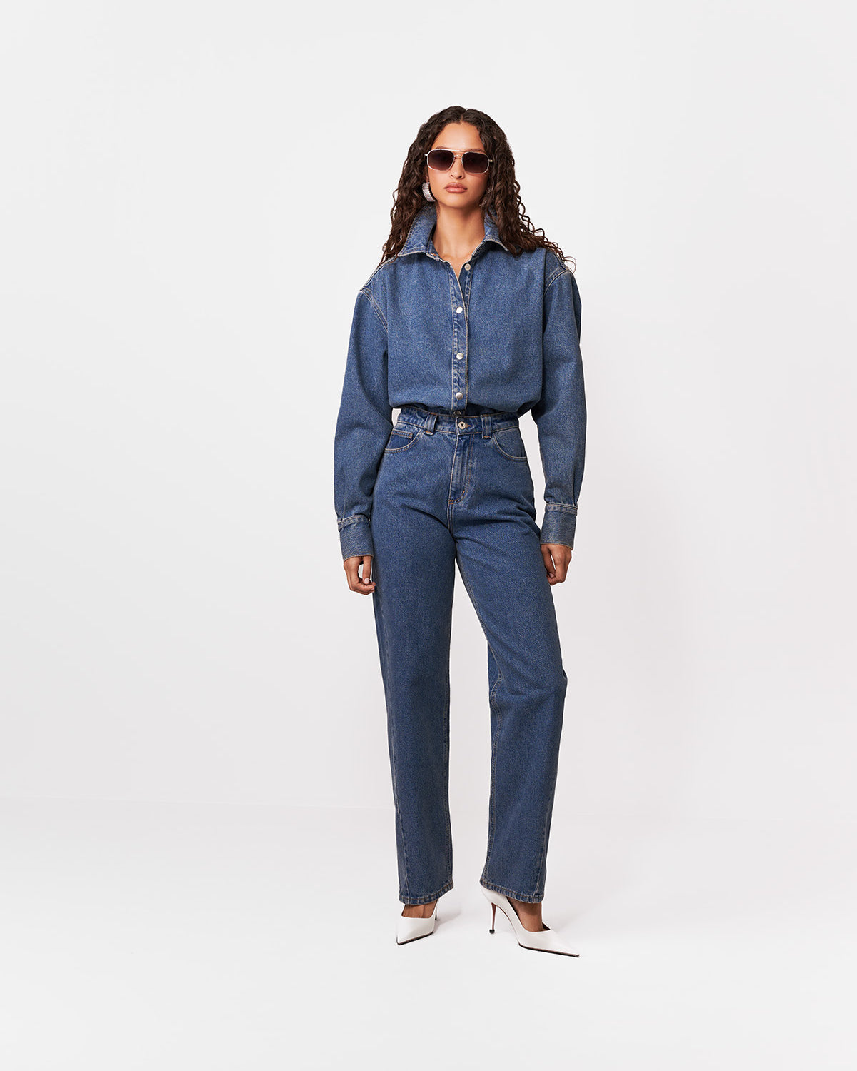 KOSZULA JEANSOWA CASSIDY CLASSIC BLUE