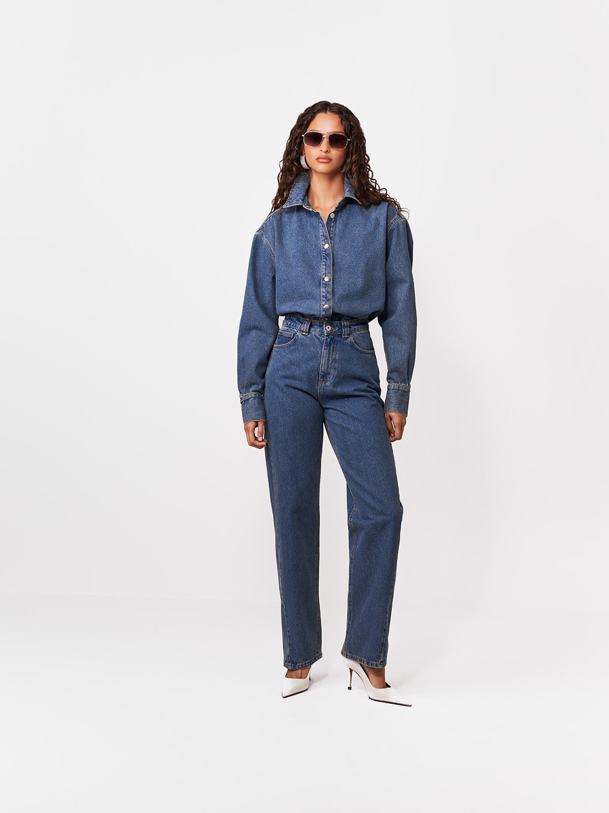 KOSZULA JEANSOWA CASSIDY CLASSIC BLUE