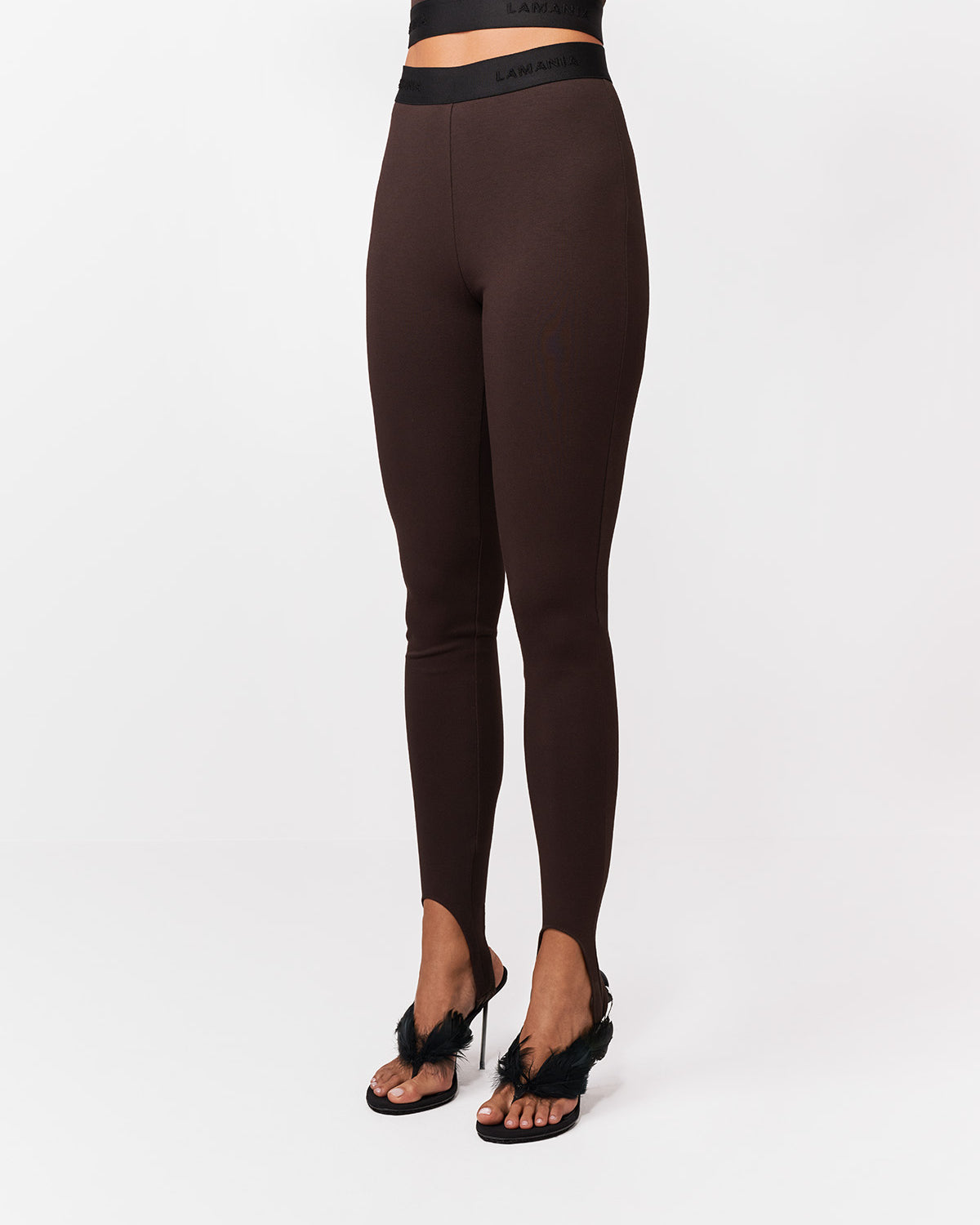 LEGGINSY LYORA DARK CHOCOLATE