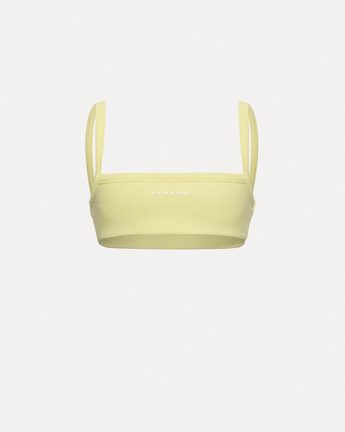 TOP NERI PASTEL YELLOW