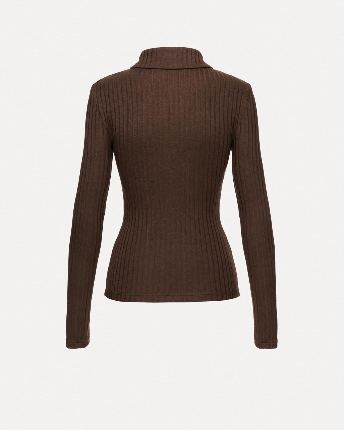 BLUZKA POLO LESLEE DARK CHOCOLATE