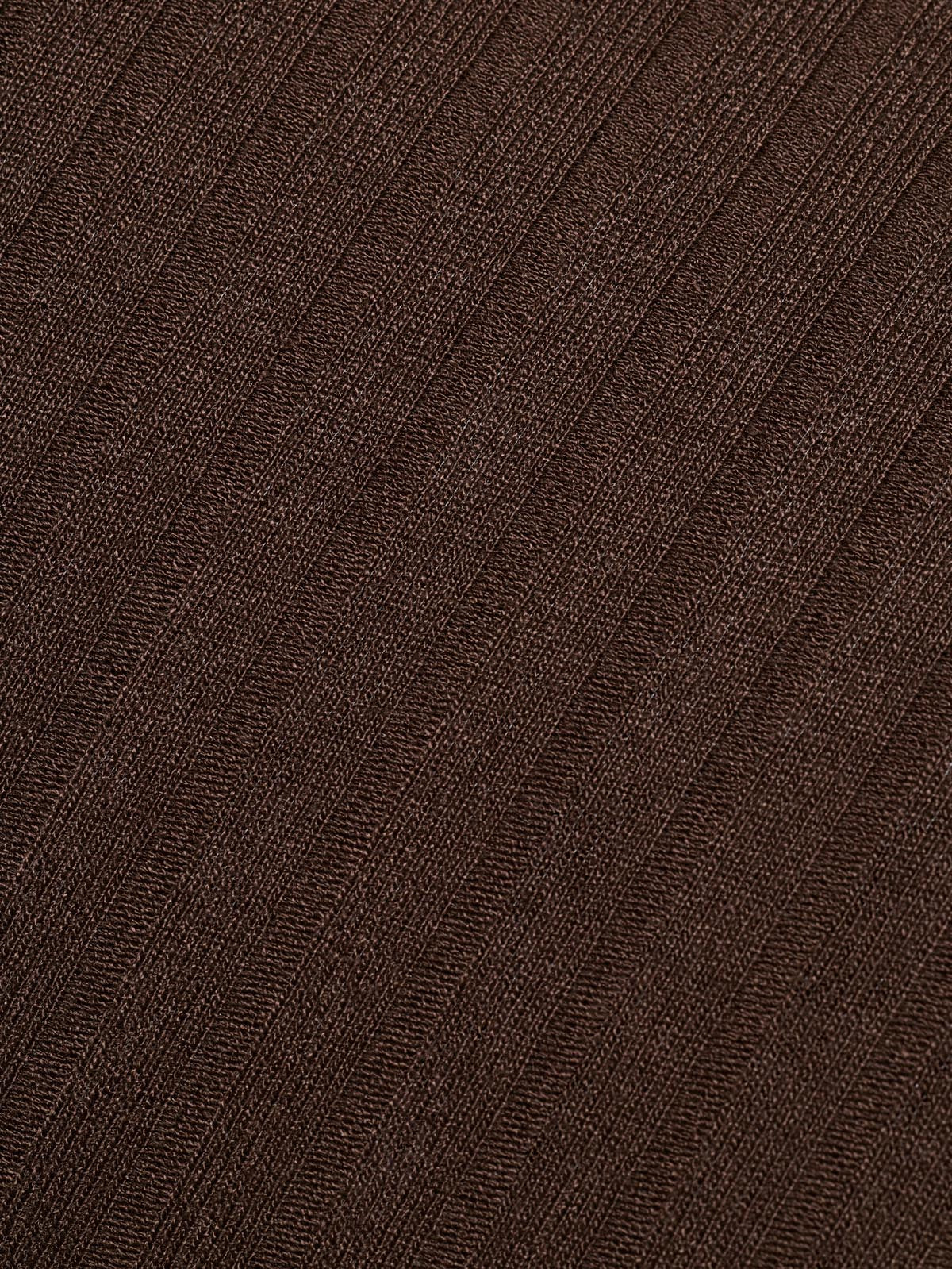 BLUZKA POLO LESLEE DARK CHOCOLATE
