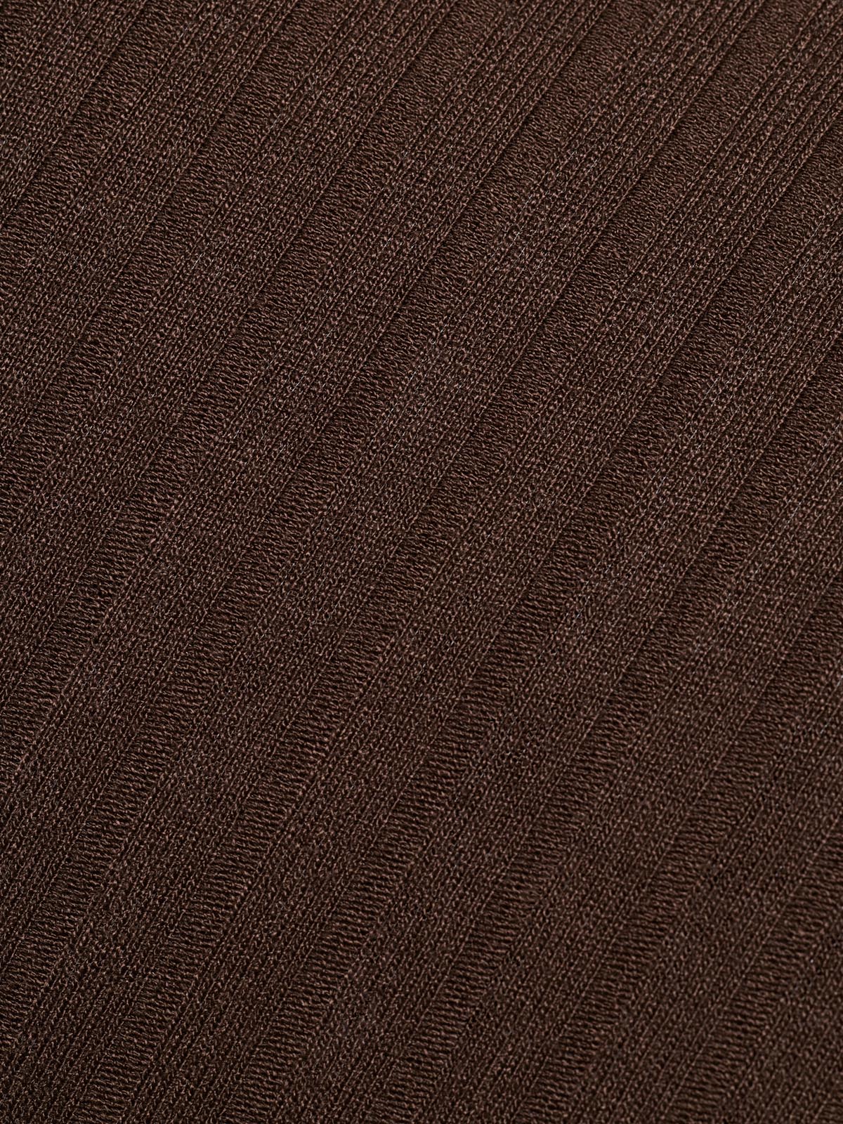 BLUZKA POLO LESLEE DARK CHOCOLATE