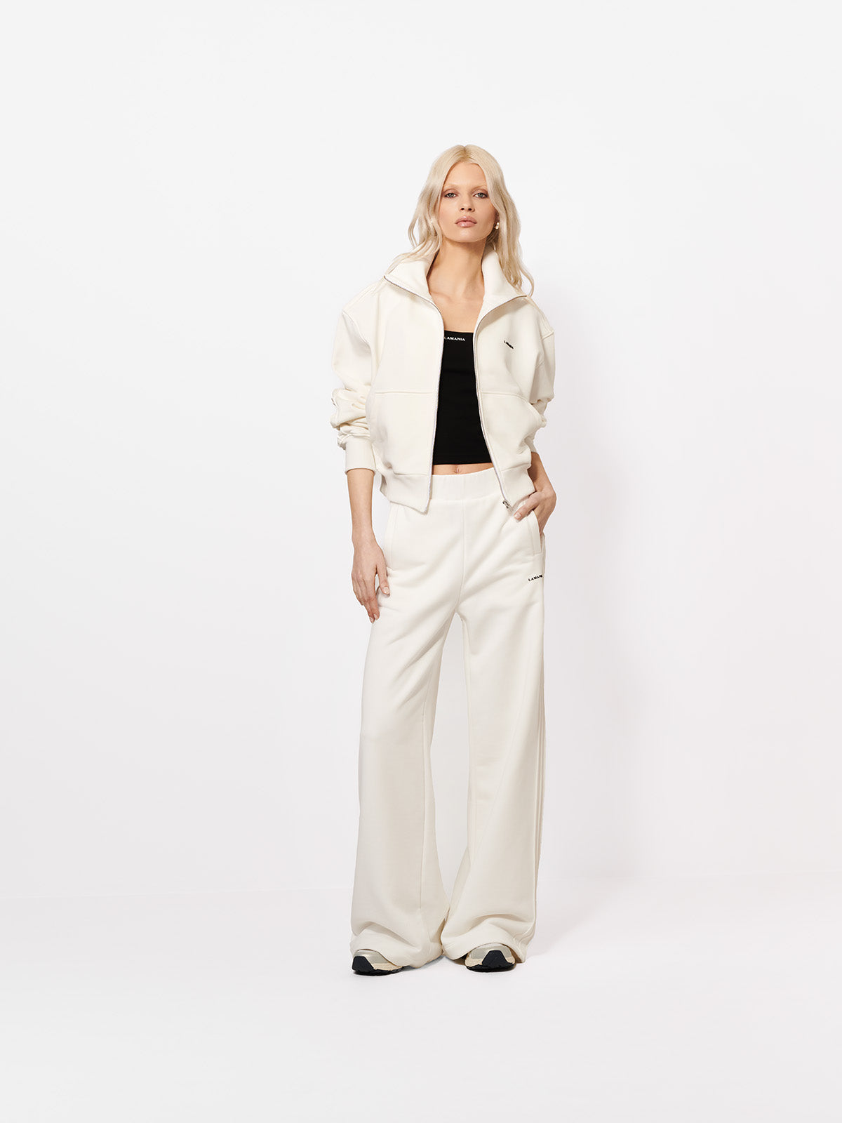 BLUZA ROZPINANA PIN OFF-WHITE