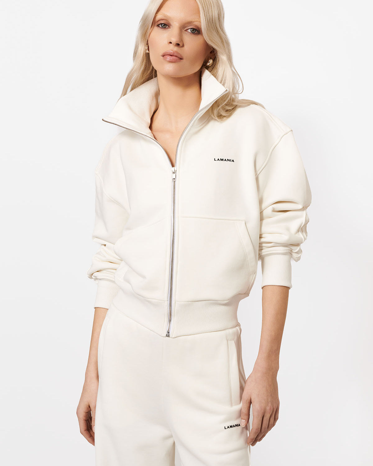 BLUZA ROZPINANA PIN OFF-WHITE