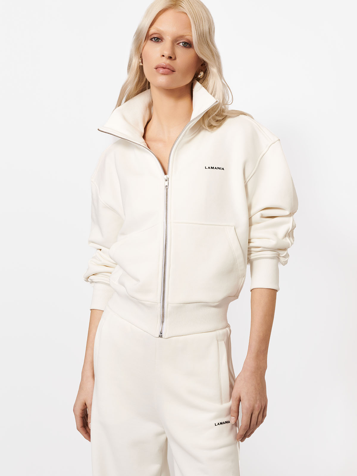 BLUZA ROZPINANA PIN OFF-WHITE