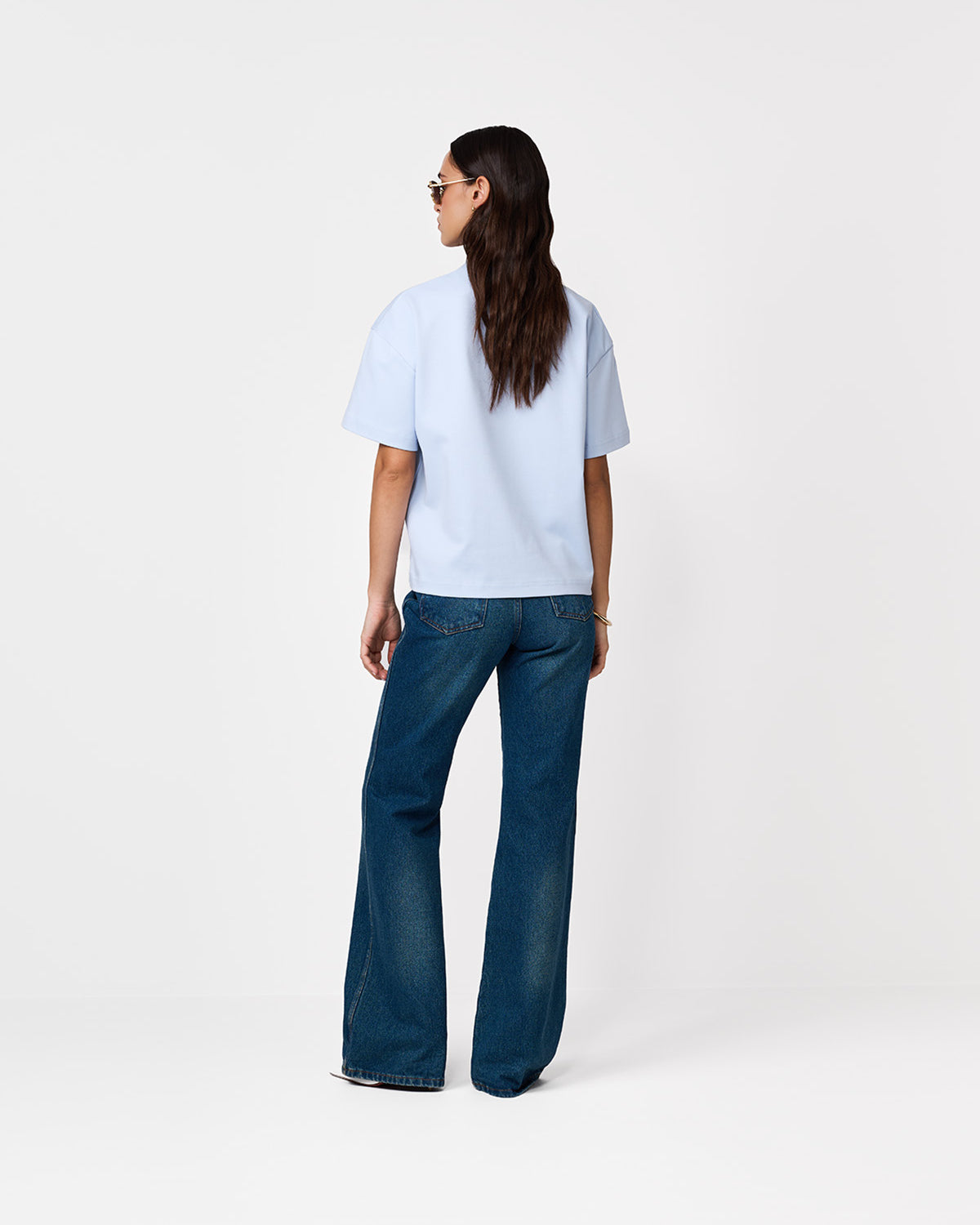 T-SHIRT MAINE PEARL BLUE