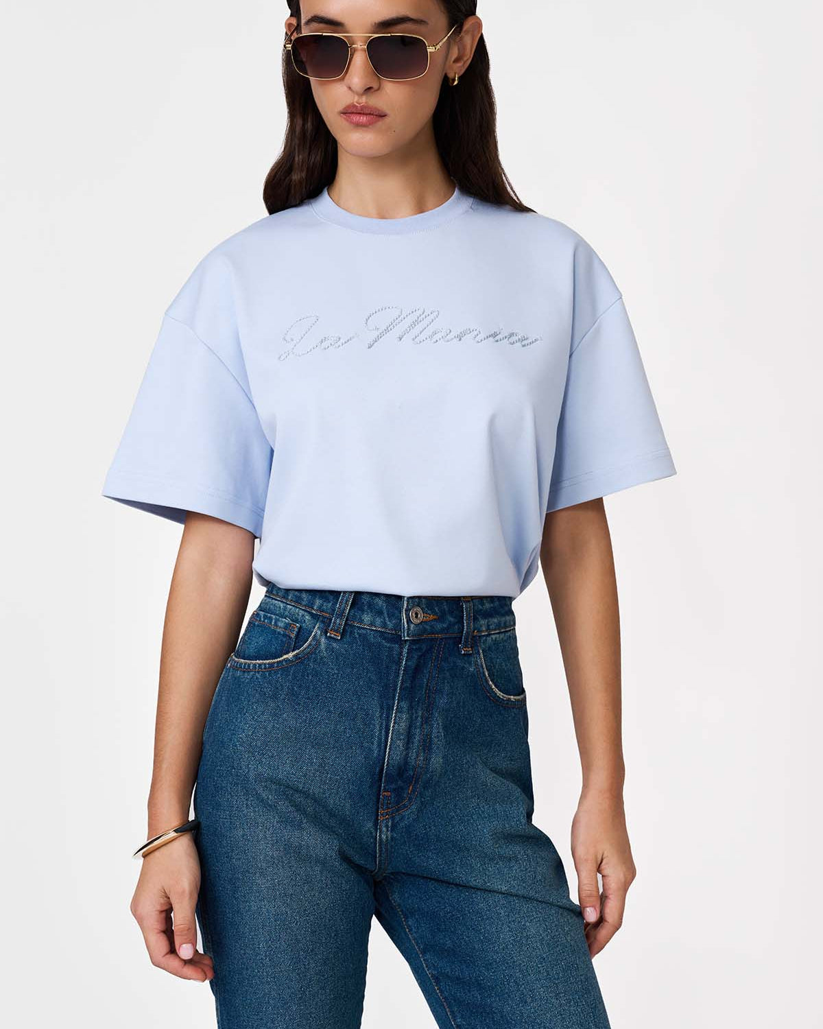 T-SHIRT MAINE PEARL BLUE