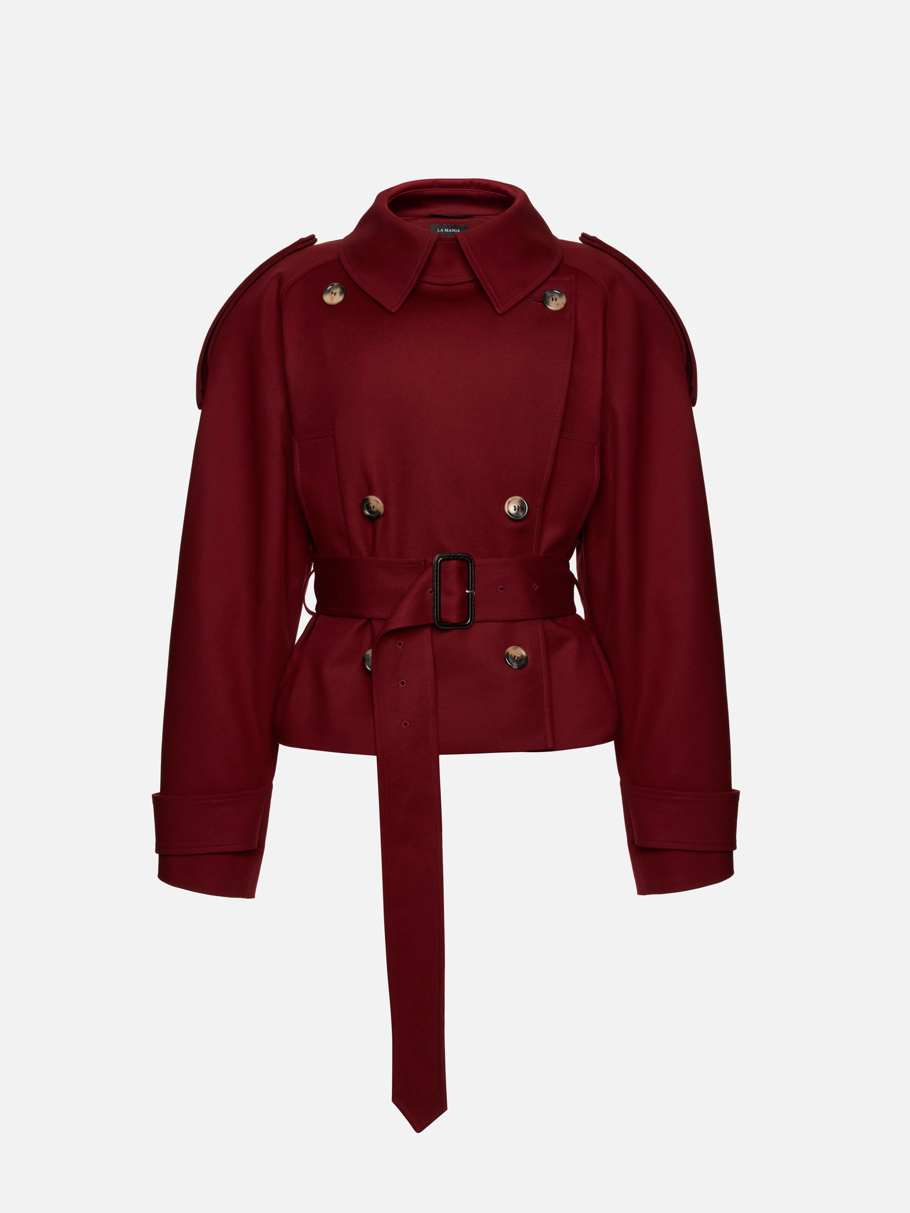 PŁASZCZ KARTER BURGUNDY