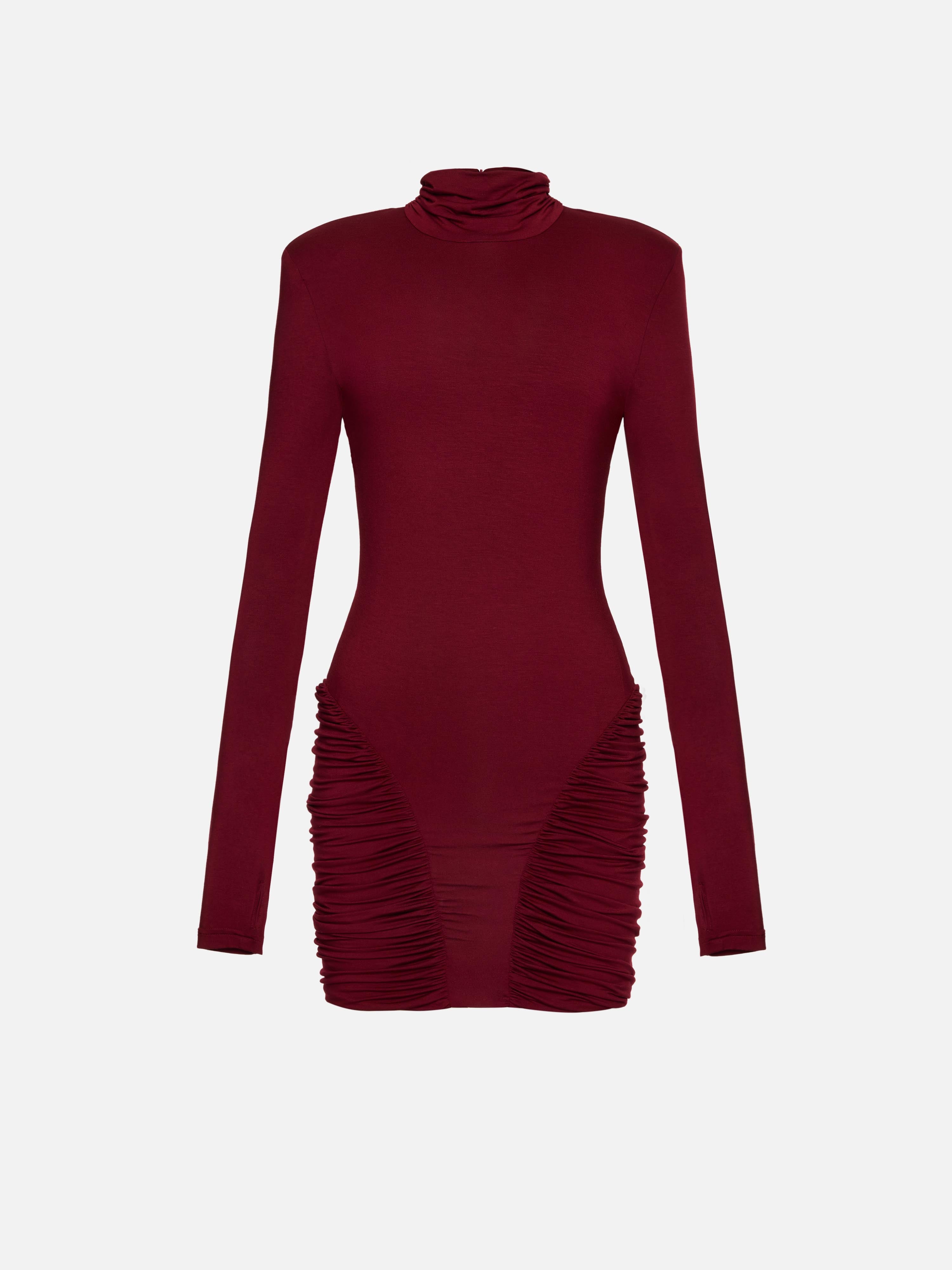 SUKIENKA MINI ORELIS BURGUNDY