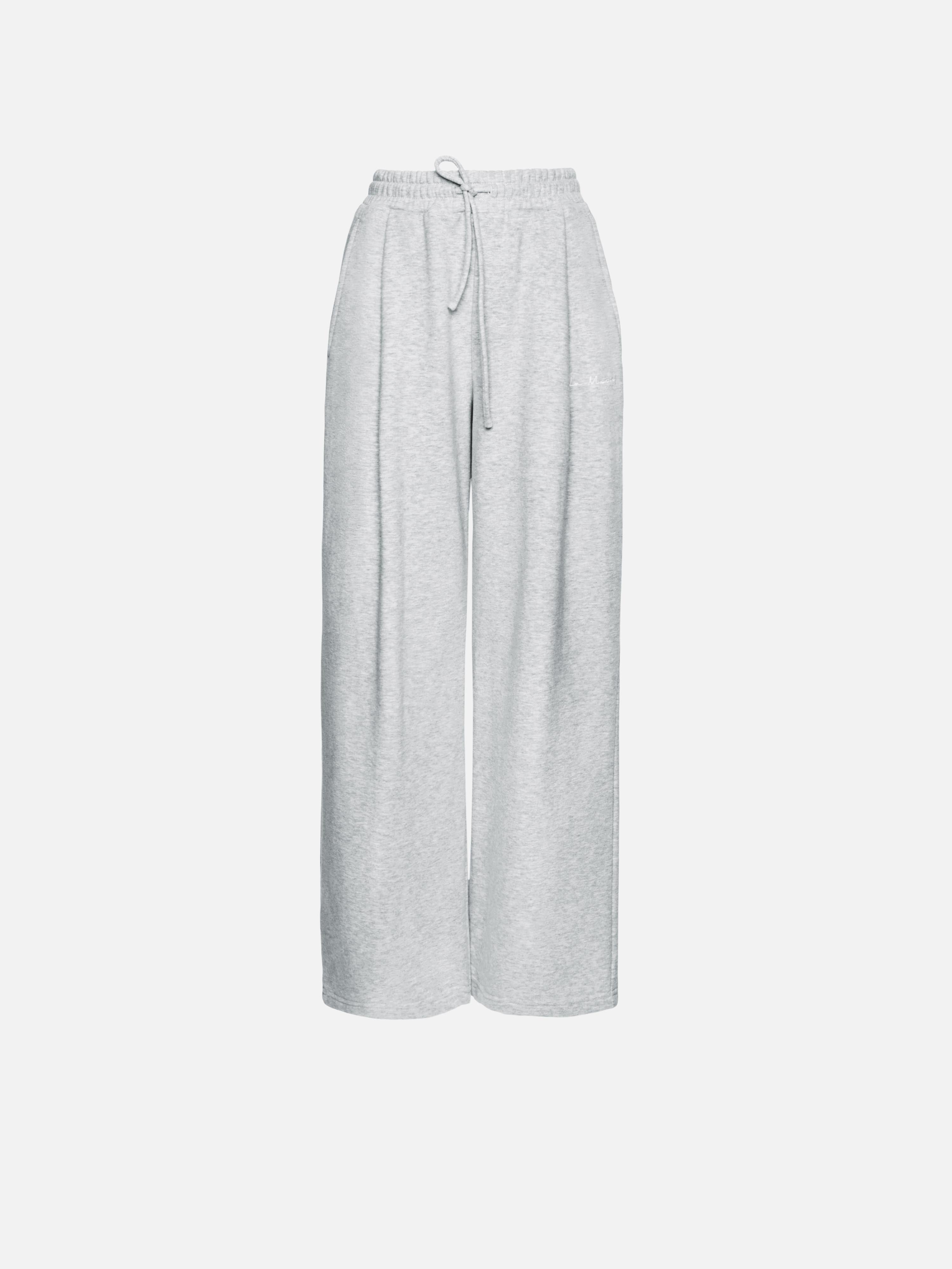 SPODNIE DRESOWE ALEN LIGHT GREY MELANGE