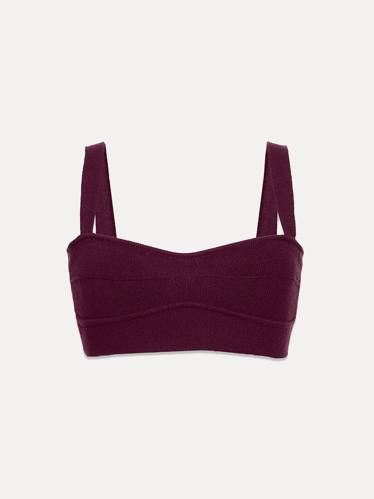TOP NA RAMIĄCZKACH ANAIS PLUM