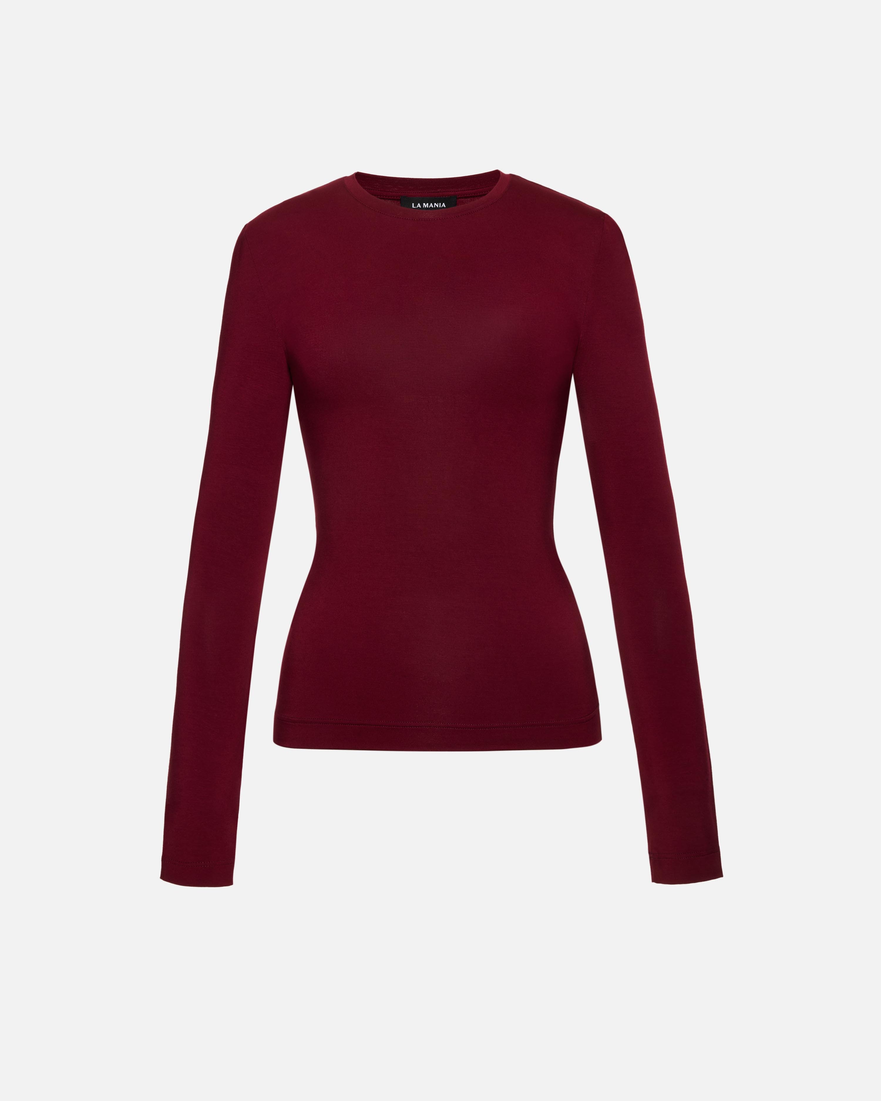 LONGSLEEVE APRIL BURGUNDY
