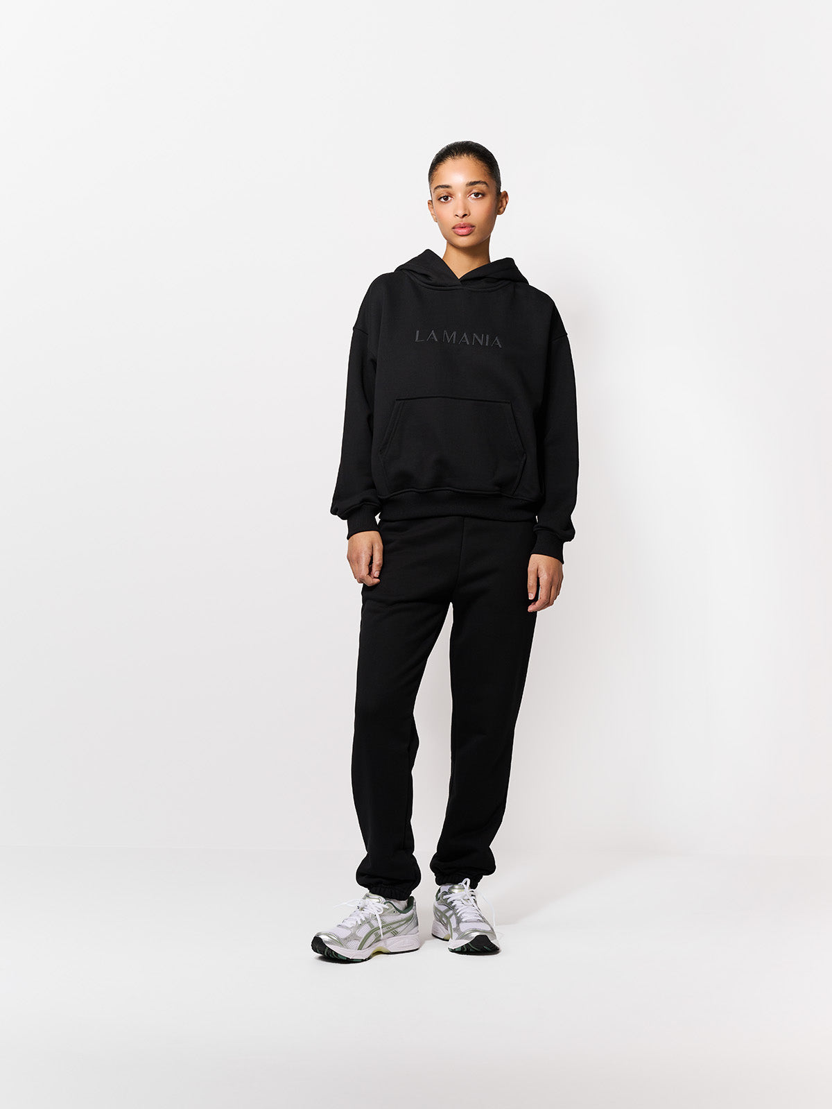 BLUZA Z KAPTUREM BROOK BLACK