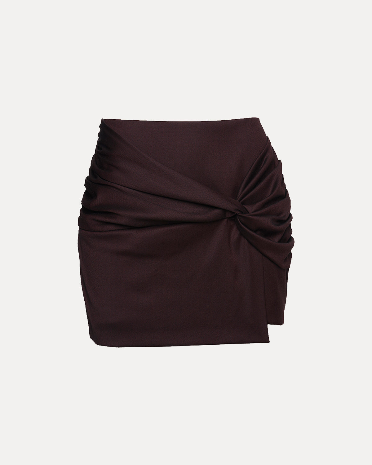 SPÓDNICA MINI ELIA PLUM