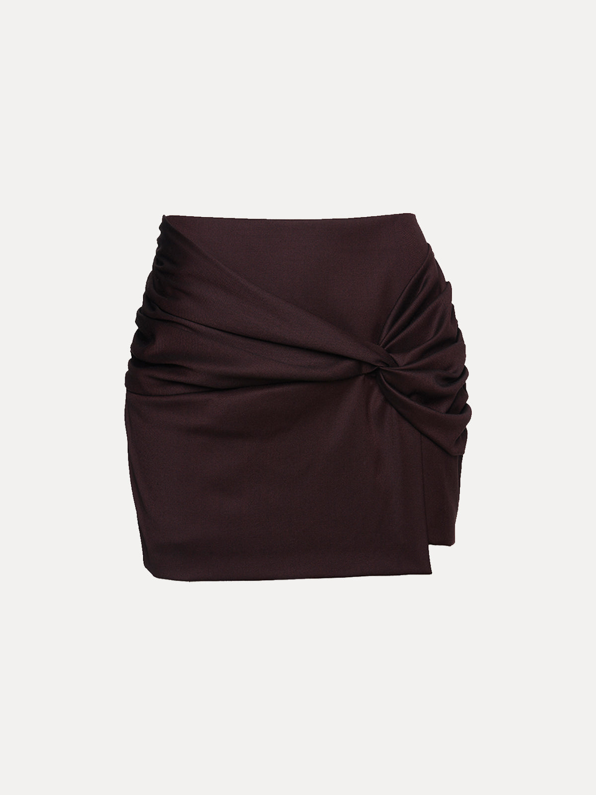 SPÓDNICA MINI ELIA PLUM