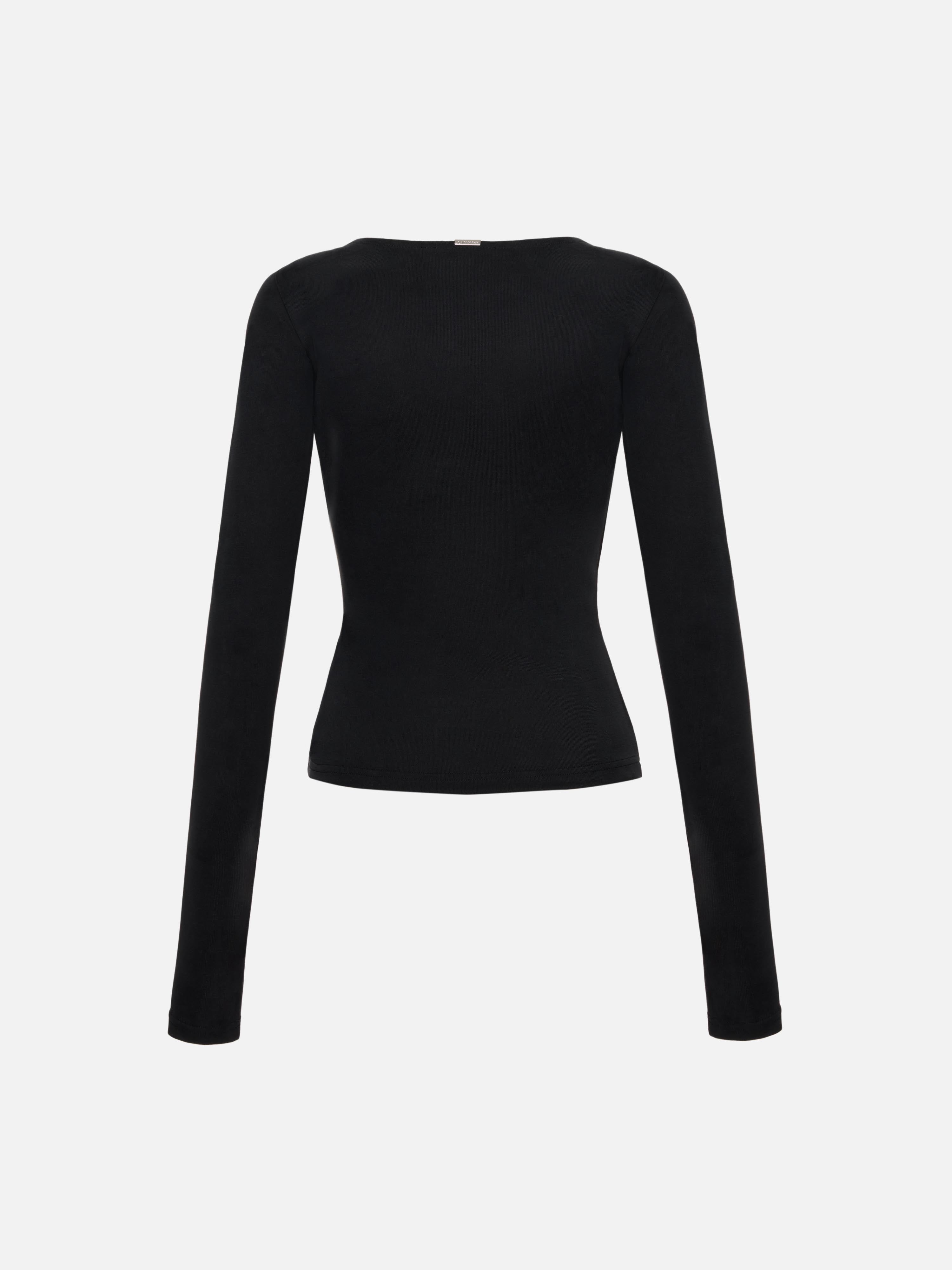 LONGSLEEVE ESTHER BLACK