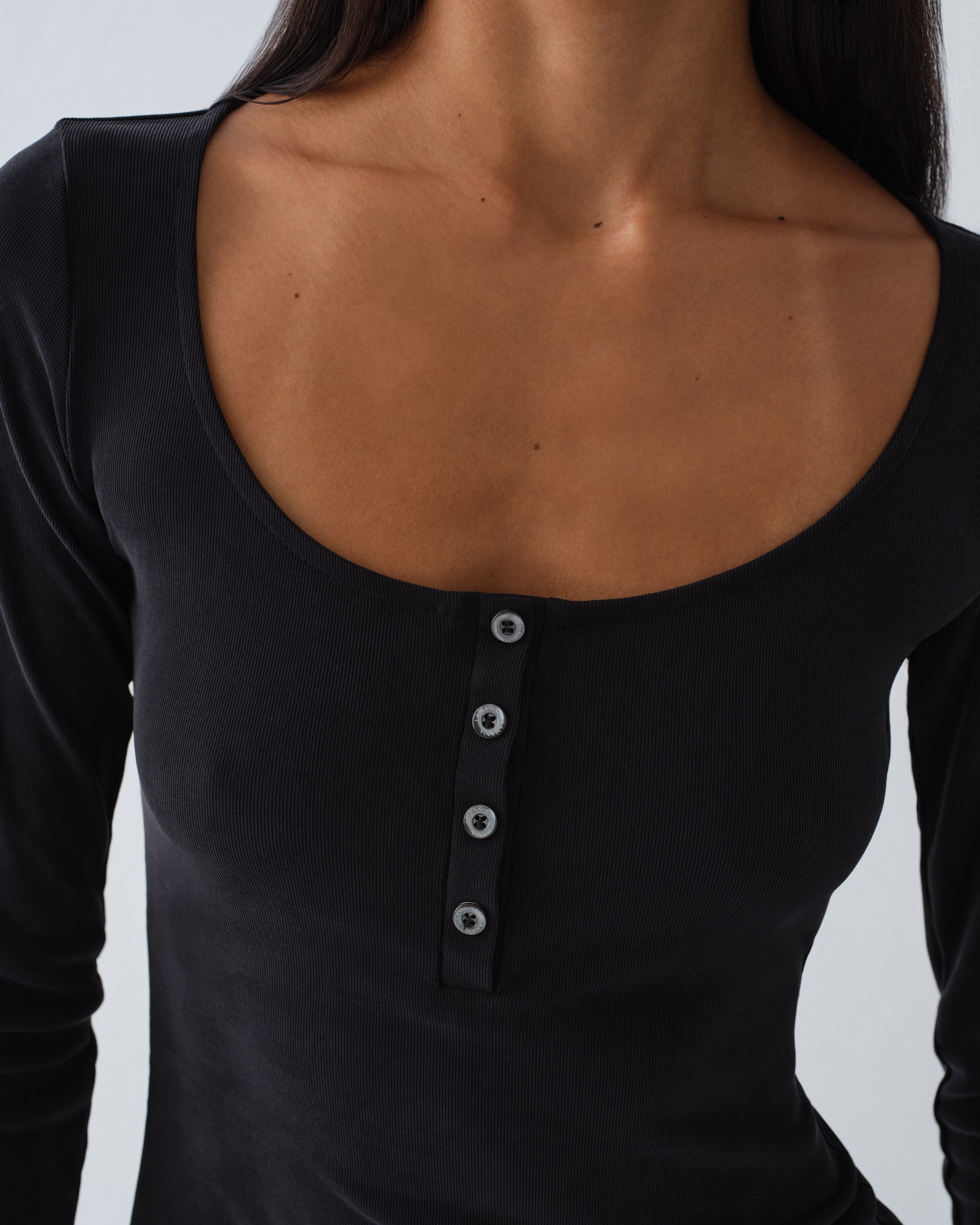 LONGSLEEVE ESTHER BLACK