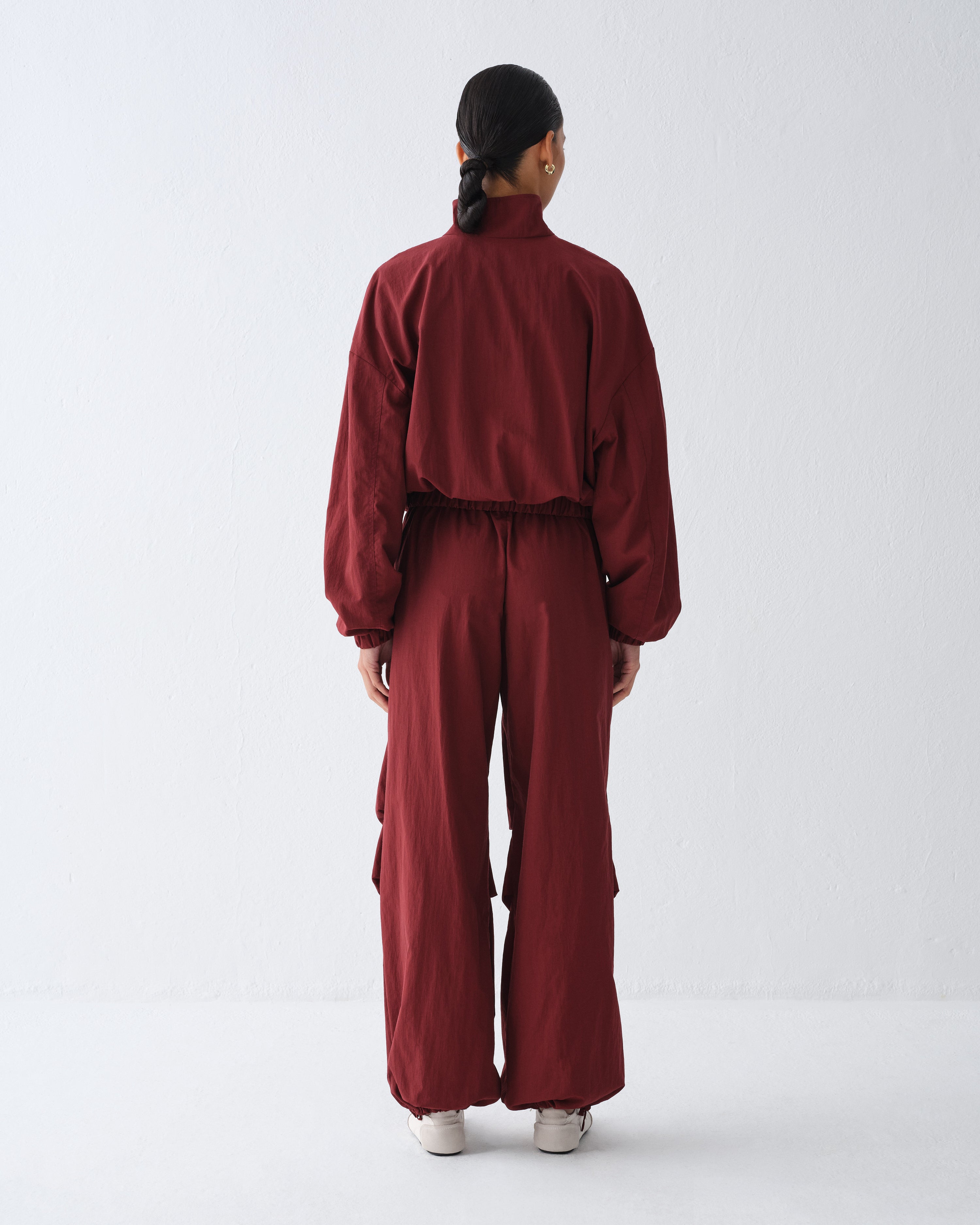 SPODNIE ETTE BURGUNDY