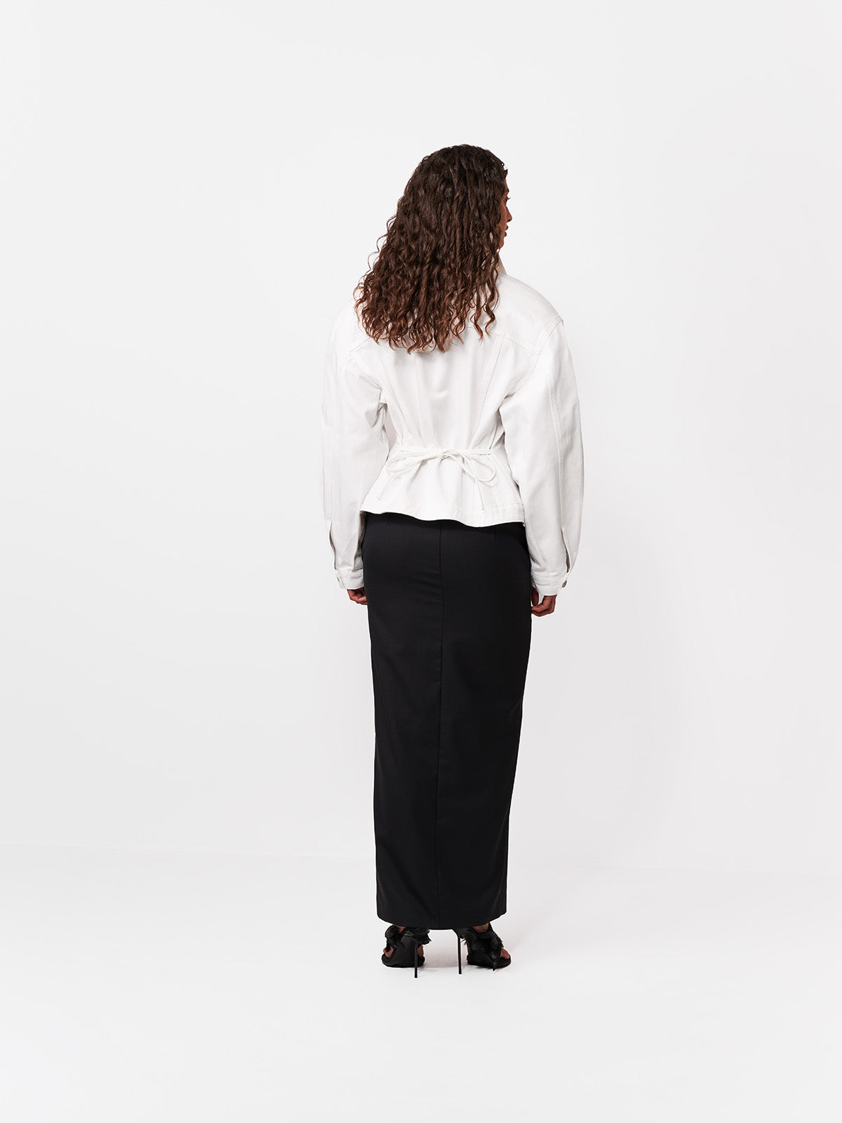 SPÓDNICA MAXI MOVI BLACK