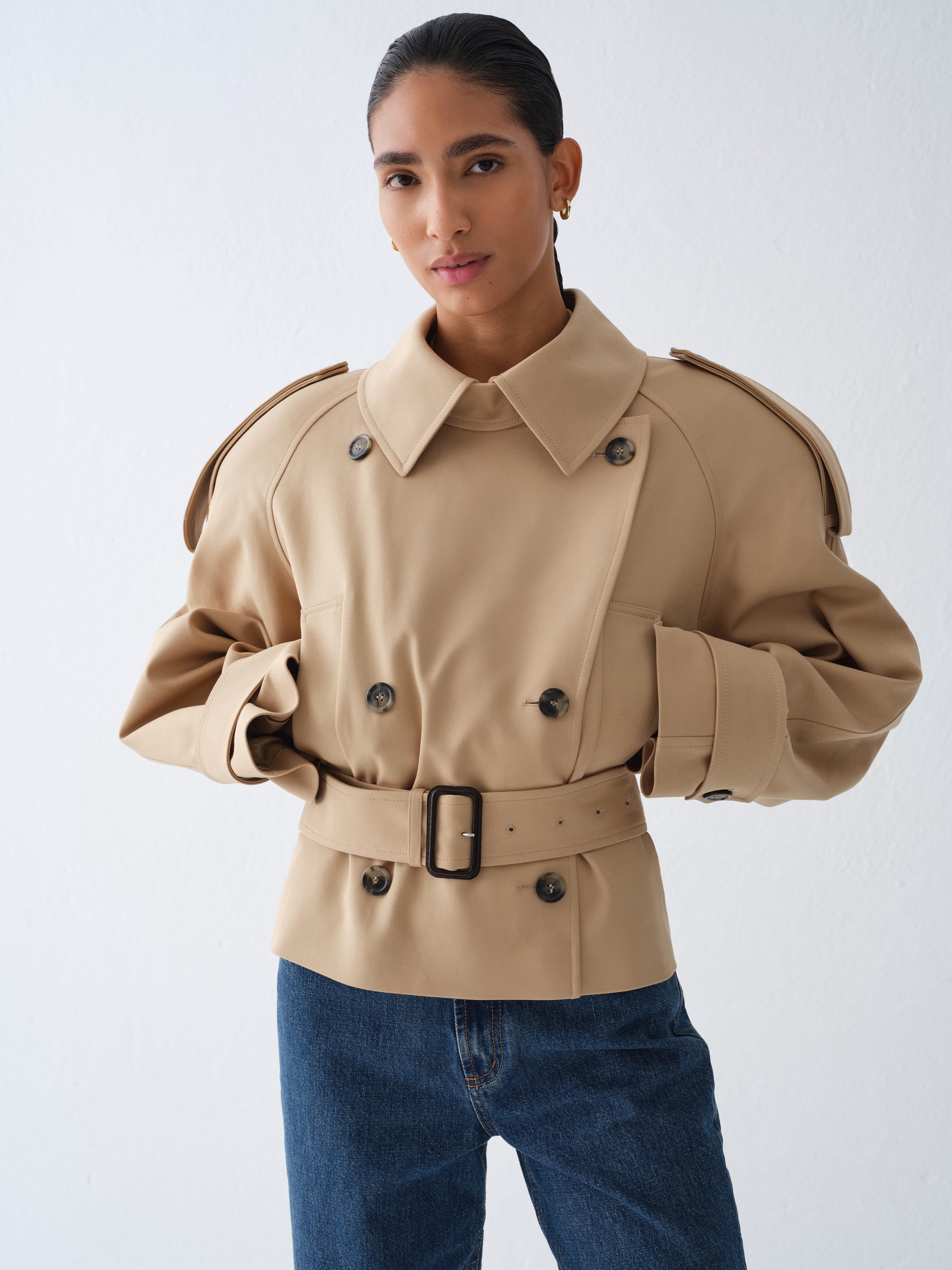 PŁASZCZ KARTER BEIGE