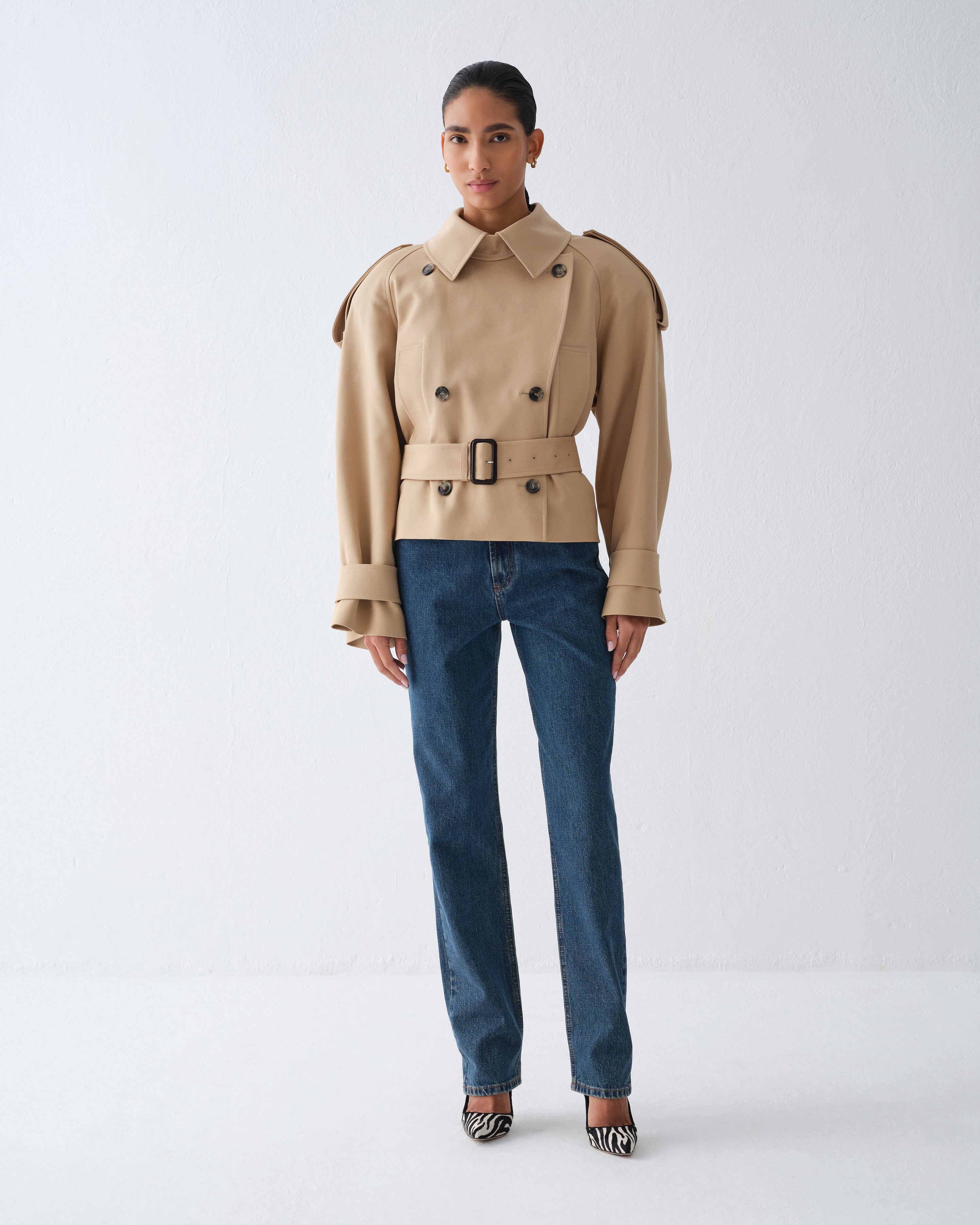 PŁASZCZ KARTER BEIGE