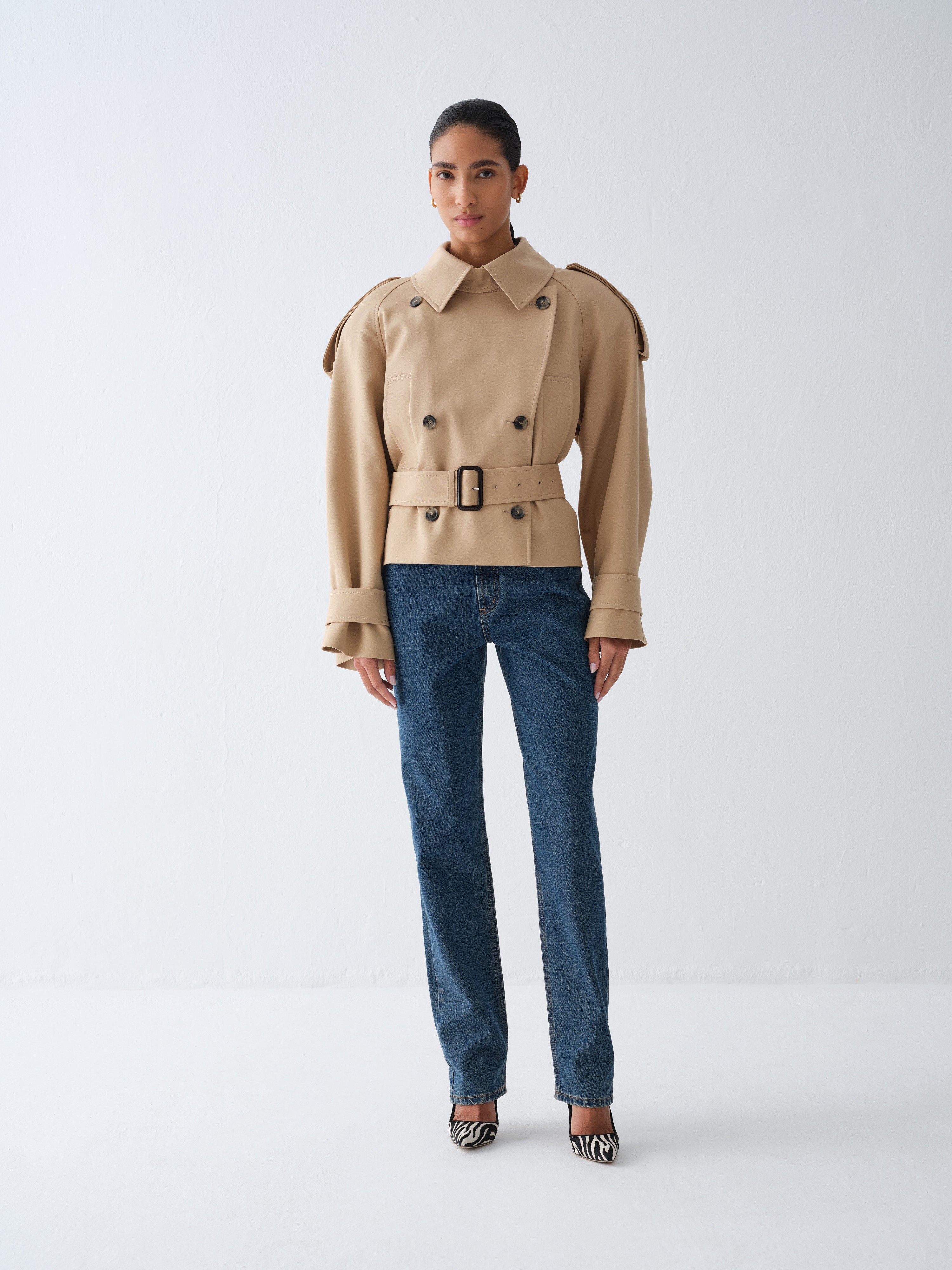 PŁASZCZ KARTER BEIGE