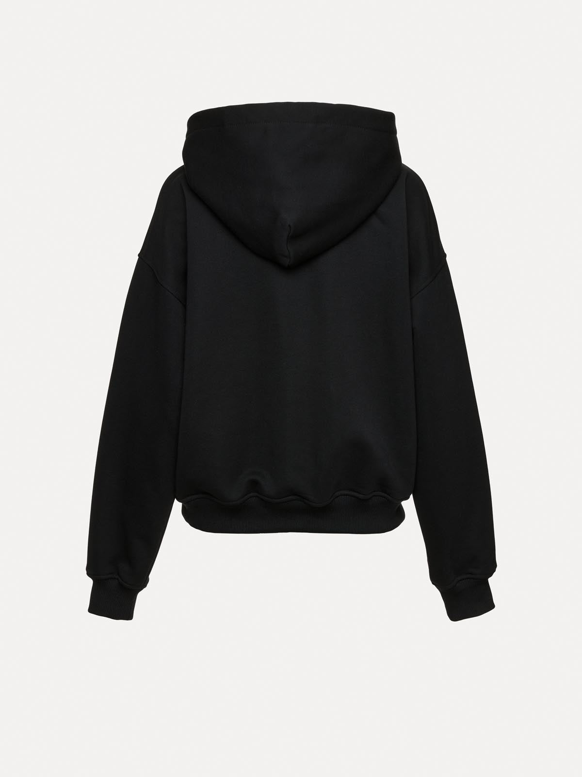 BLUZA Z KAPTUREM BROOK BLACK