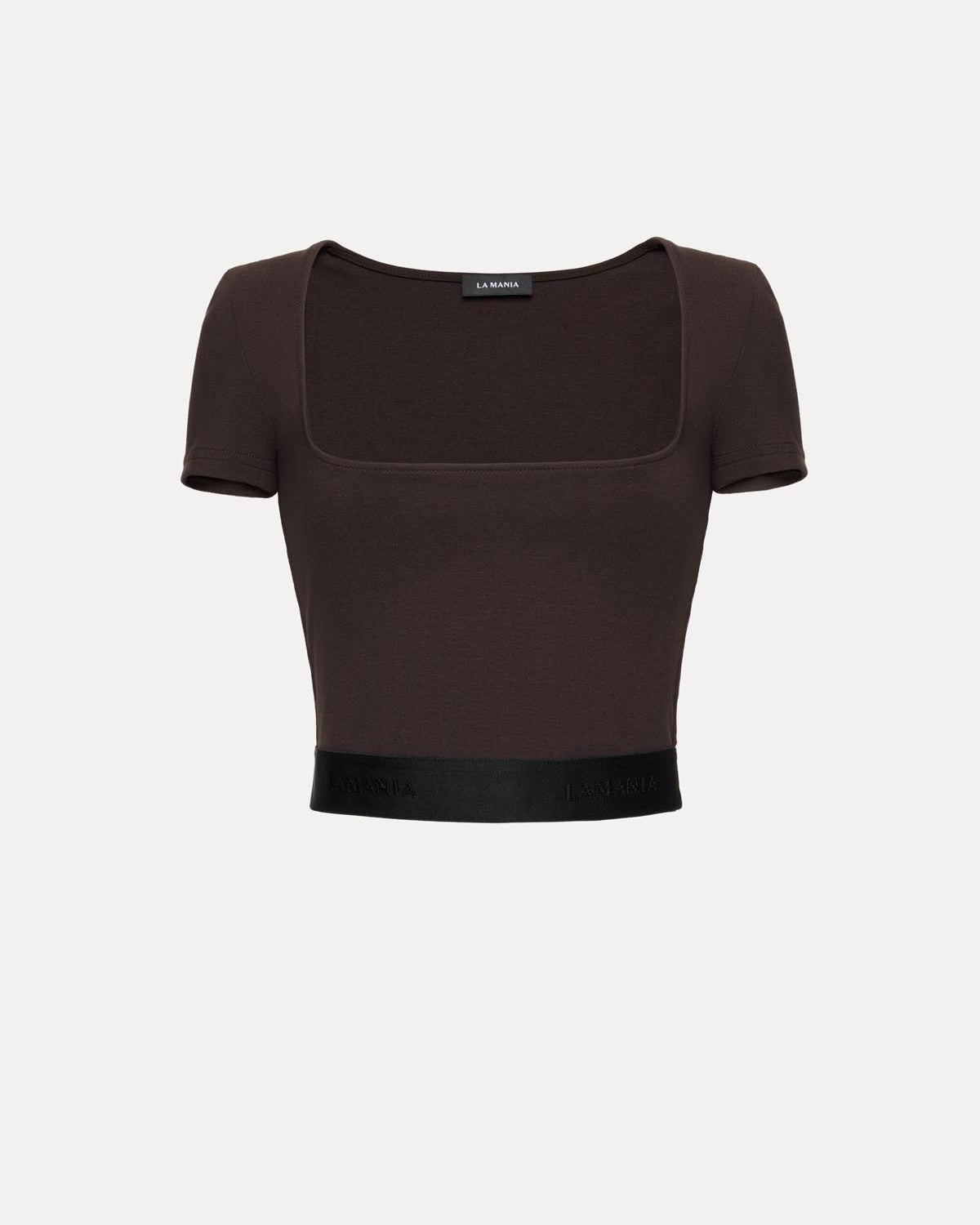 FITNESS TOP LEX DARK CHOCOLATE