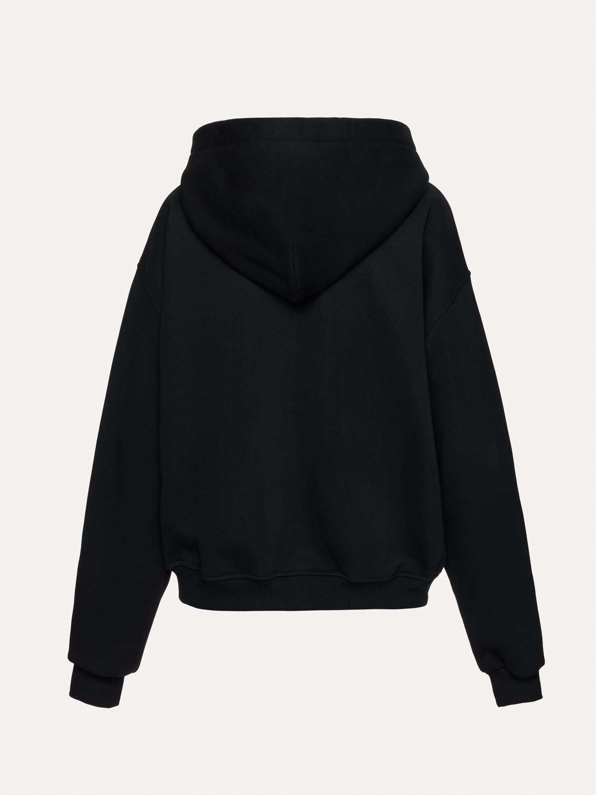 BLUZA Z KAPTUREM PERFECT BLACK