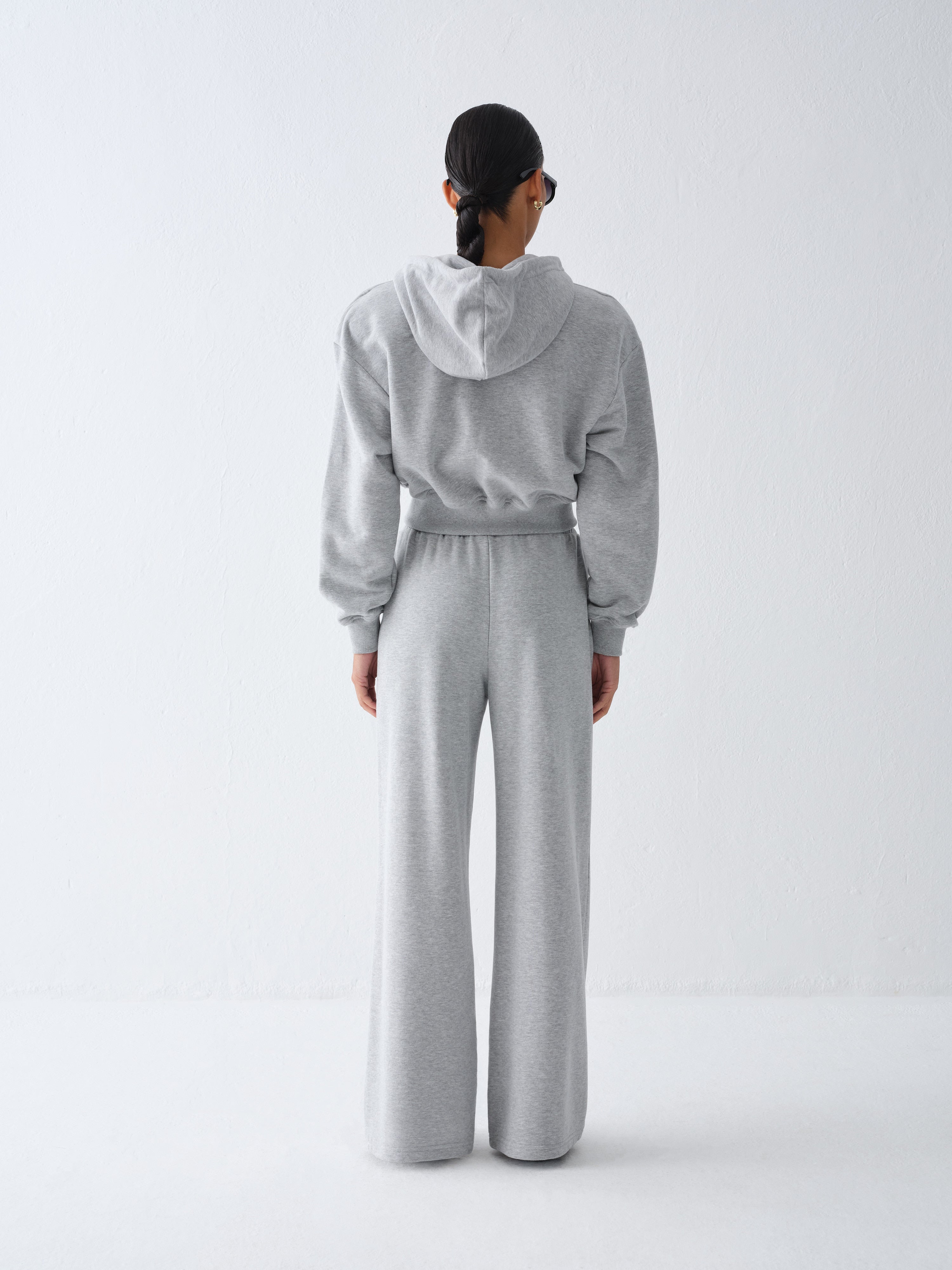 BLUZA LUCCA LIGHT GREY MELANGE