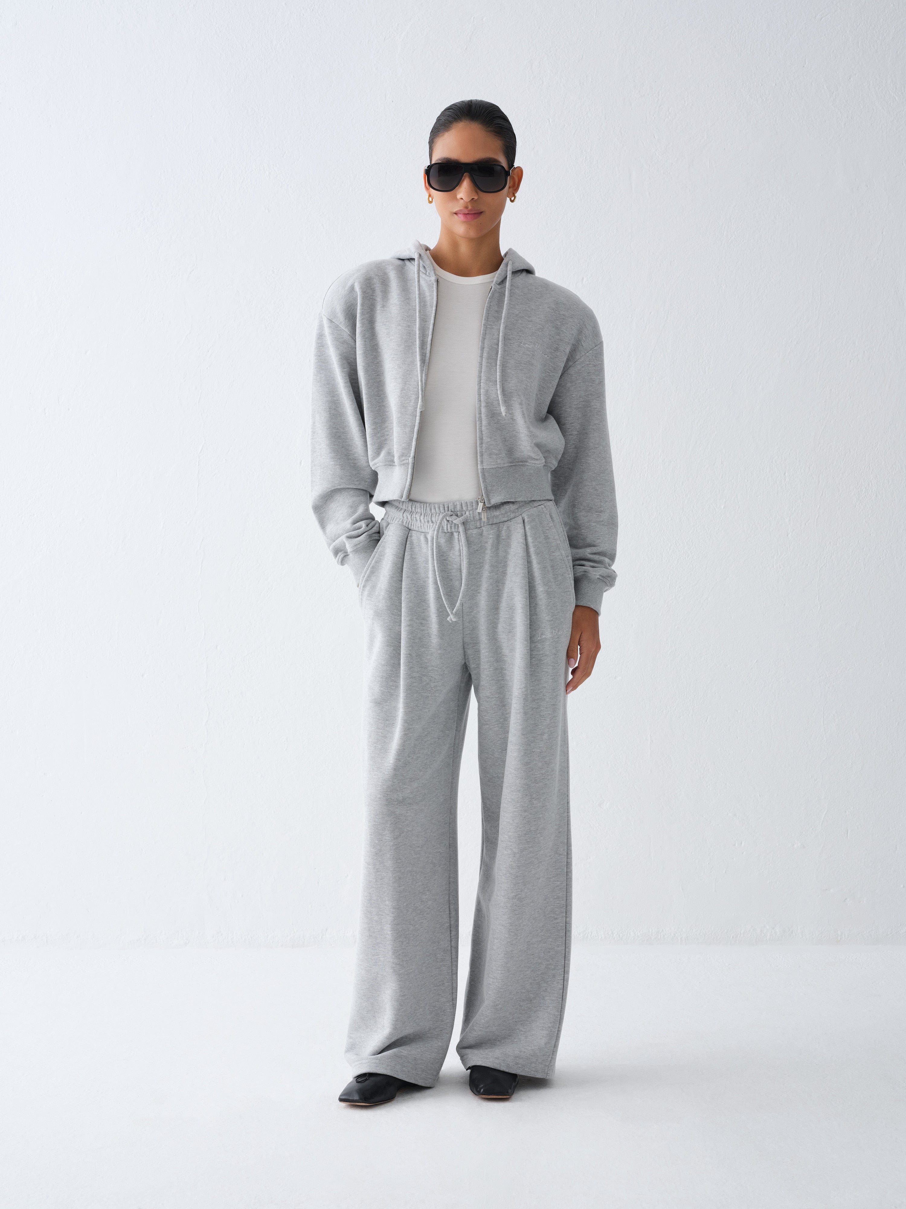BLUZA LUCCA LIGHT GREY MELANGE