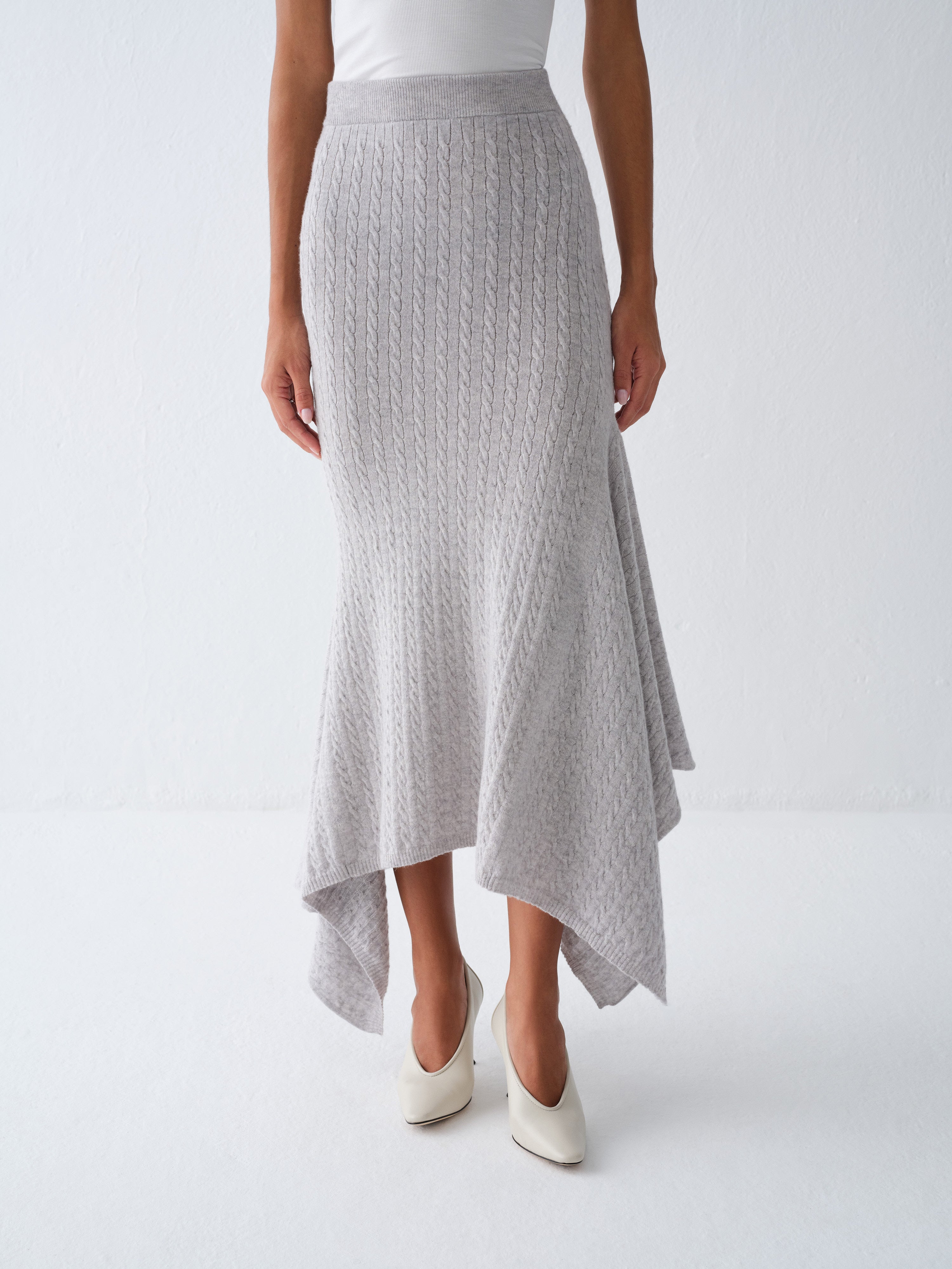 SPÓDNICA MIDI MALORIE GREY