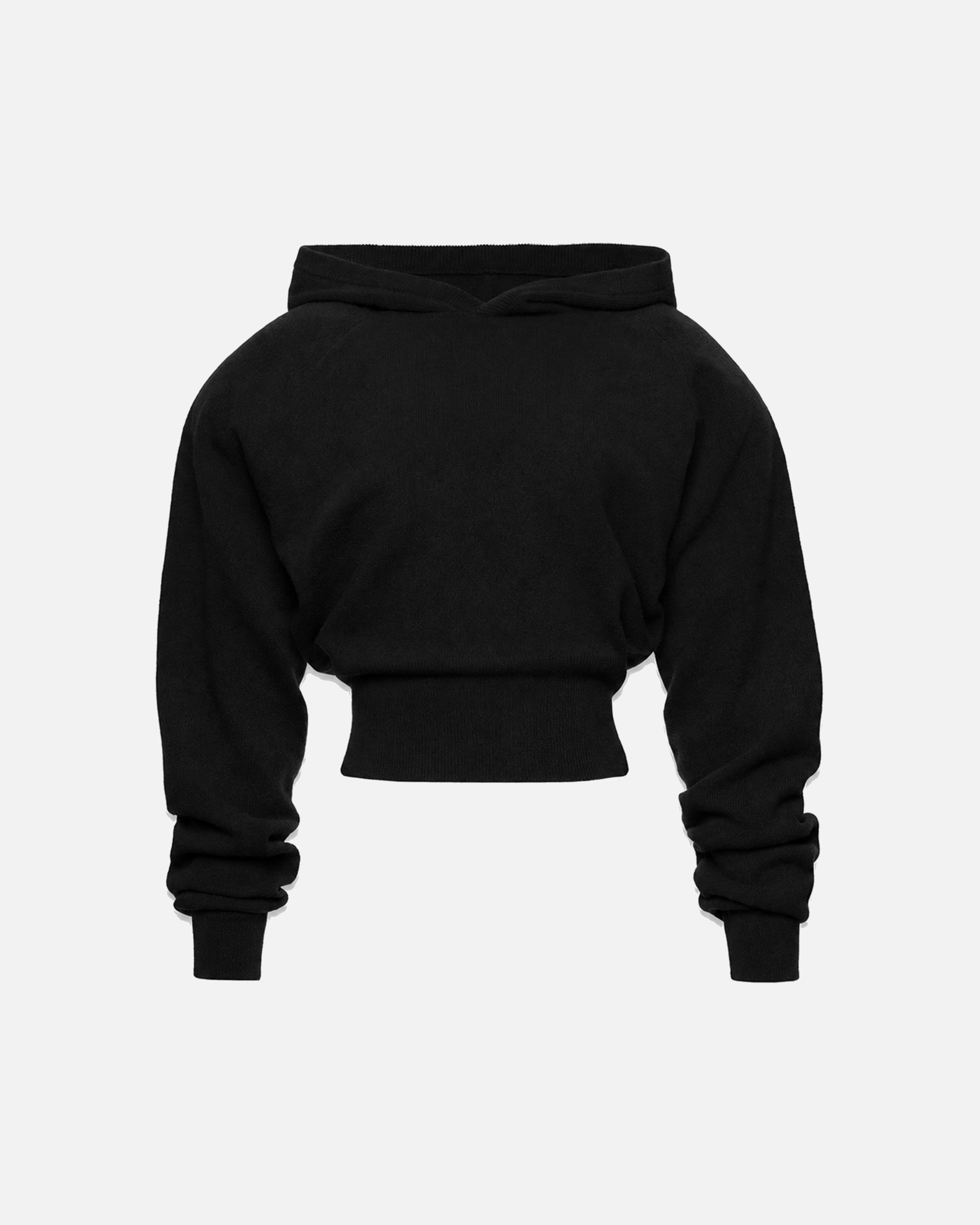 BLUZA Z KAPTUREM NANA BLACK