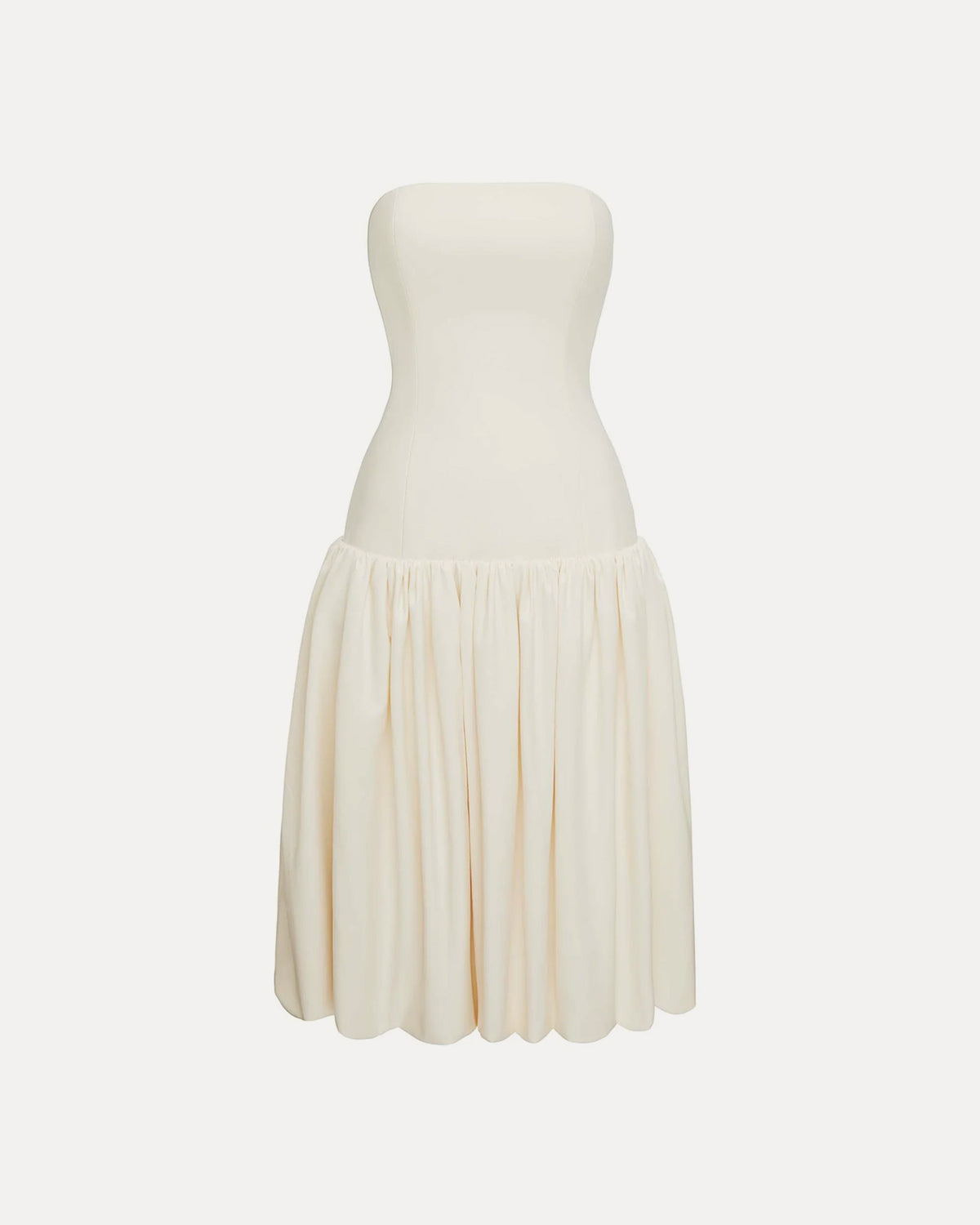 SUKIENKA MIDI GRAZIE CREAM