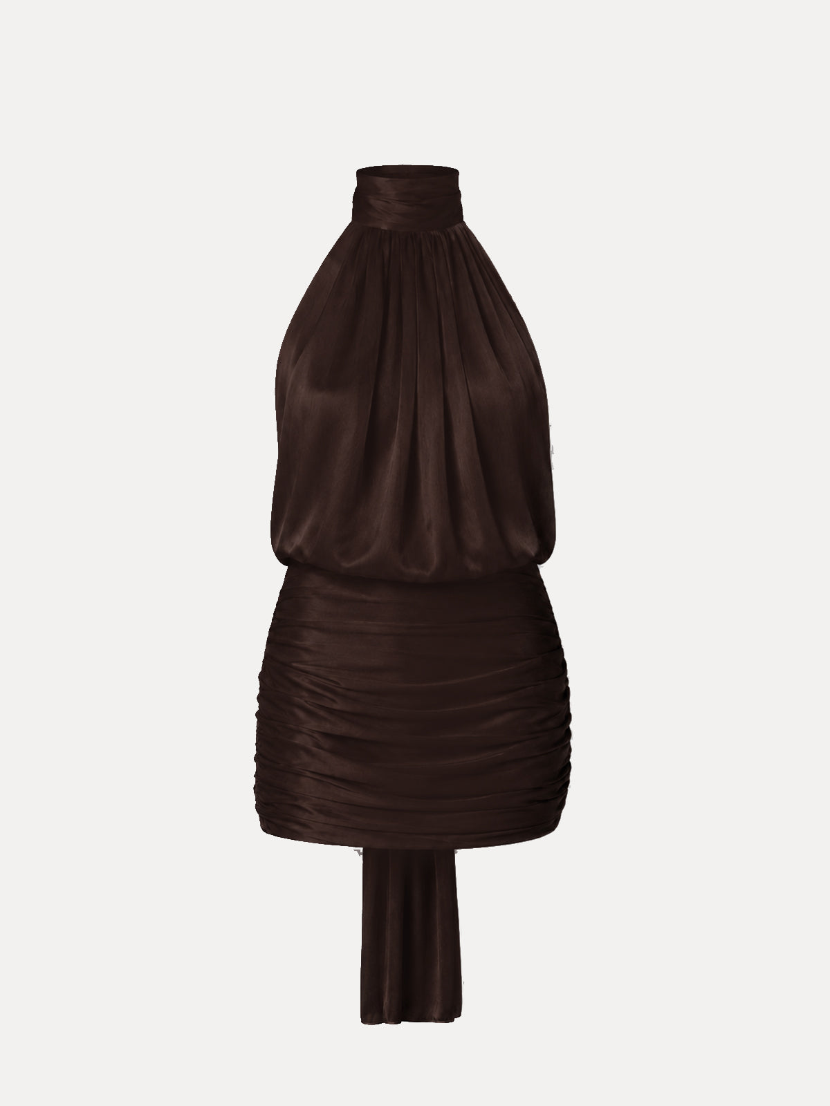 SUKIENKA OMRI DARK CHOCOLATE