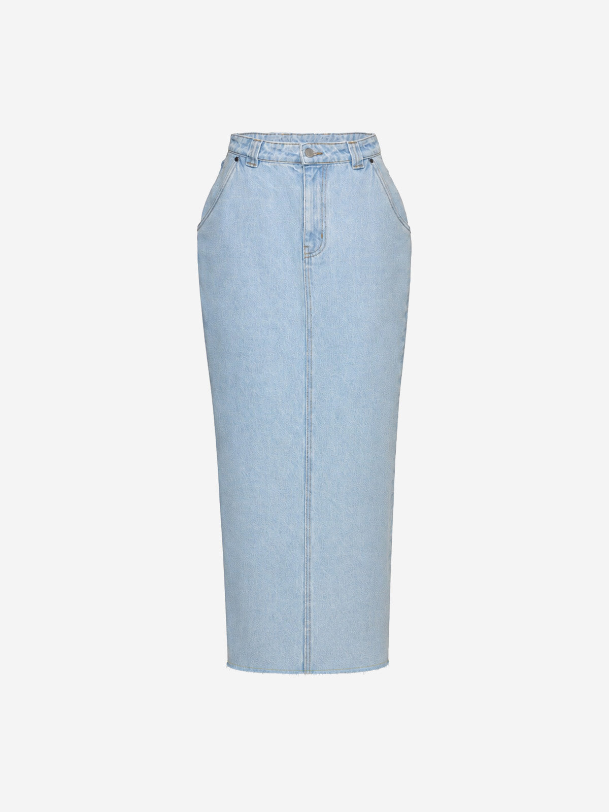 JEANSOWA SPÓDNICA MAXI CRUZ CLASSIC BLUE