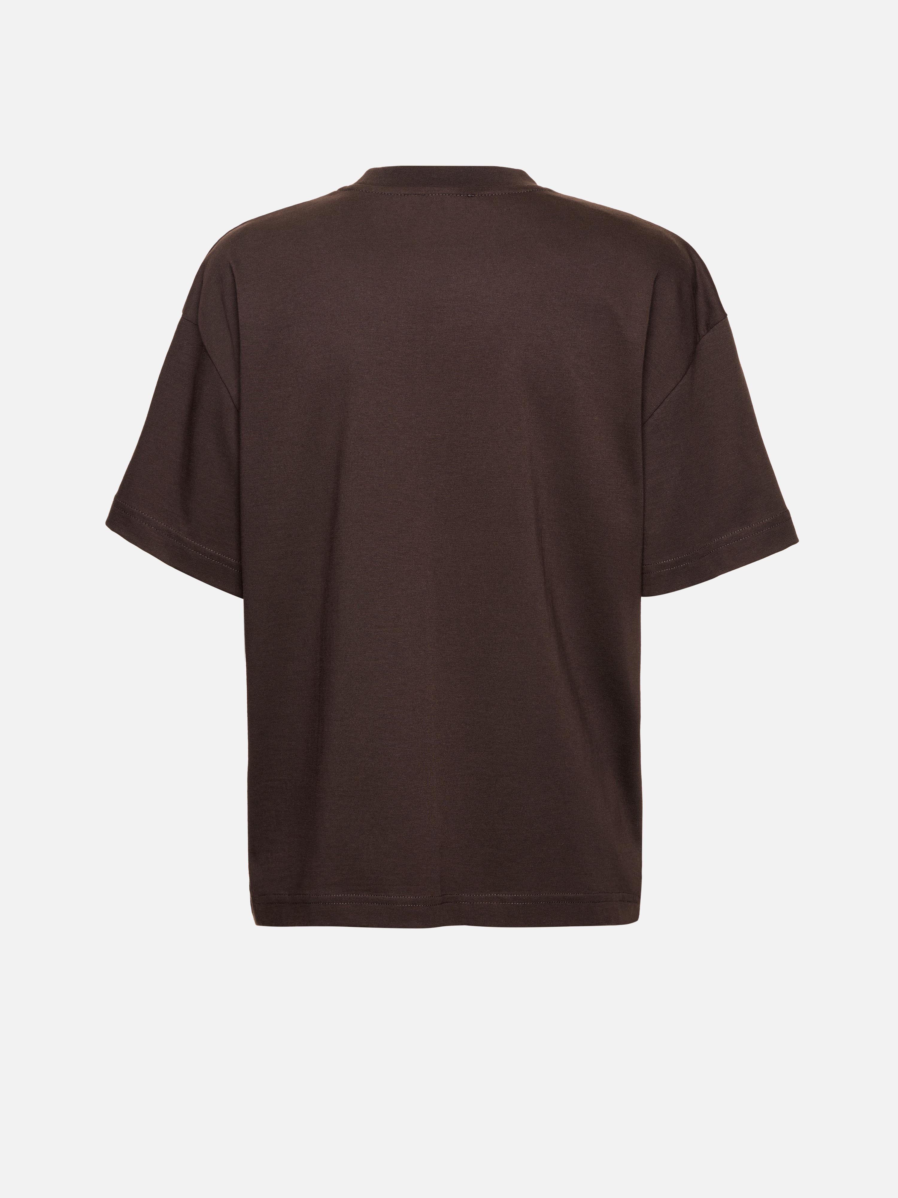 T-SHIRT RIHO DARK CHOCOLATE