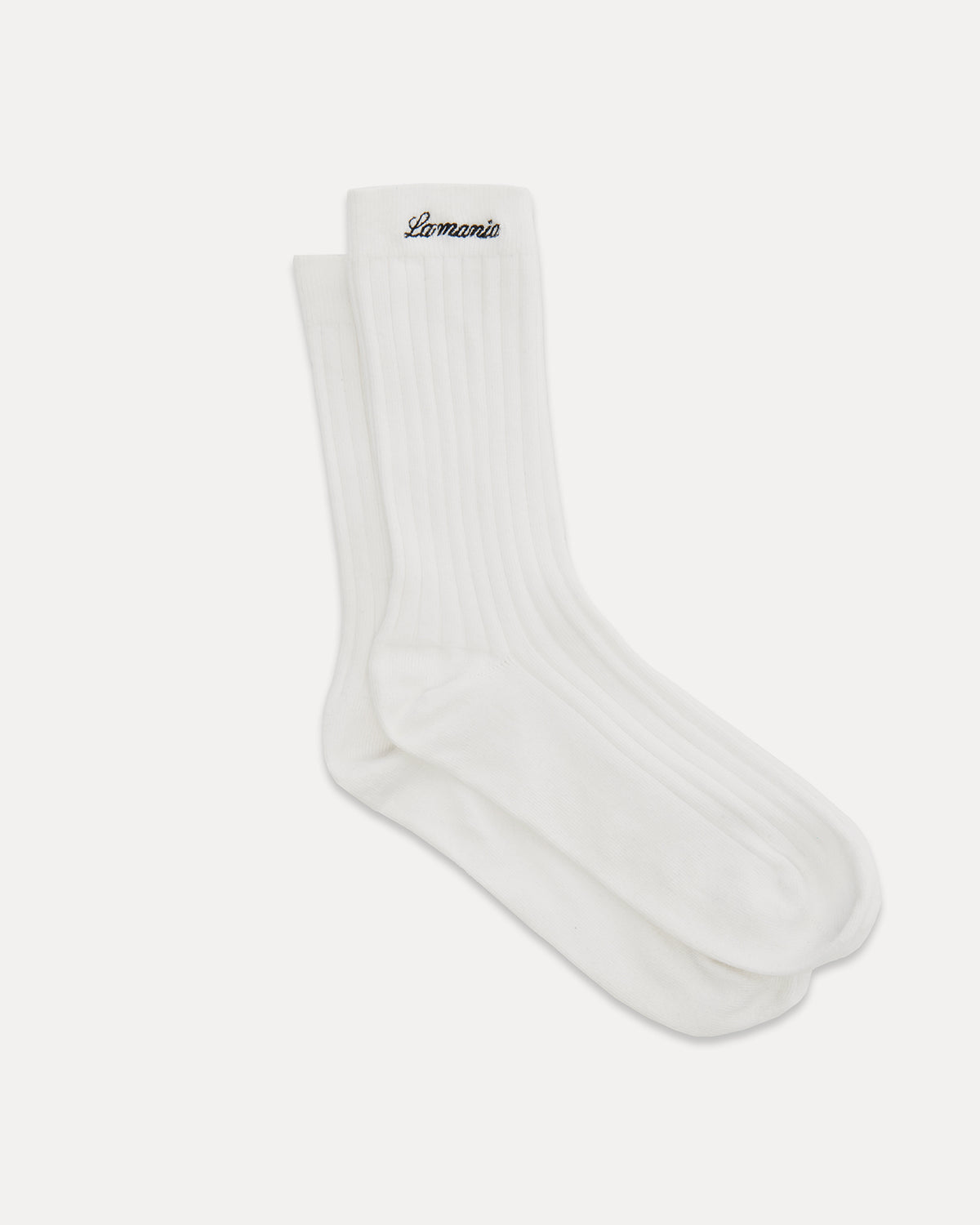 SKARPETKI RIBBED WHITE 2 PACK