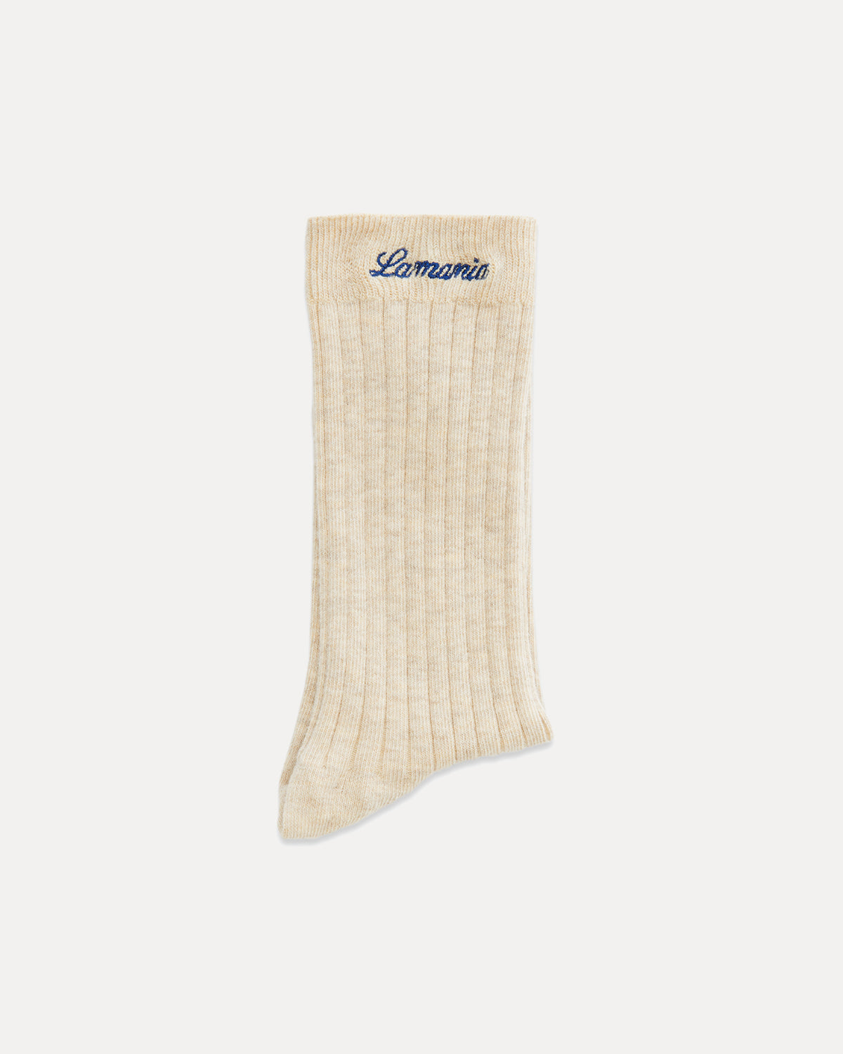 SKARPETKI RIBBED BEIGE 2 PACK
