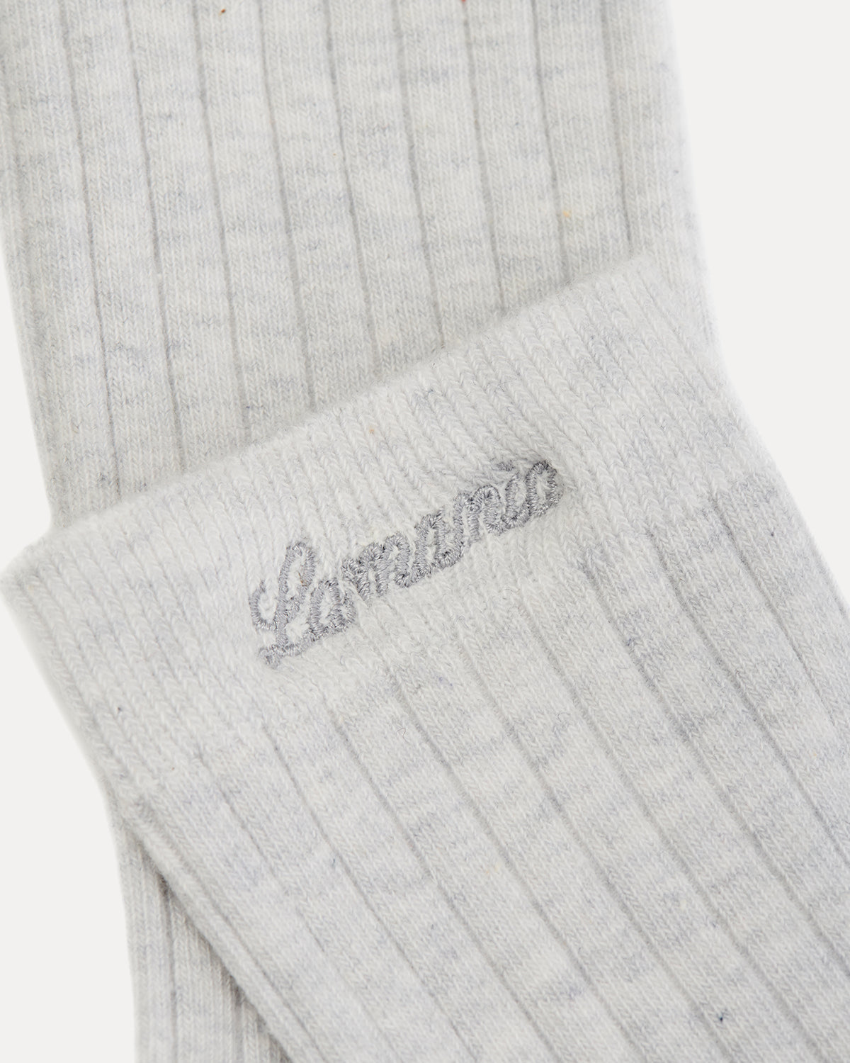SKARPETKI RIBBED GREY 2 PACK