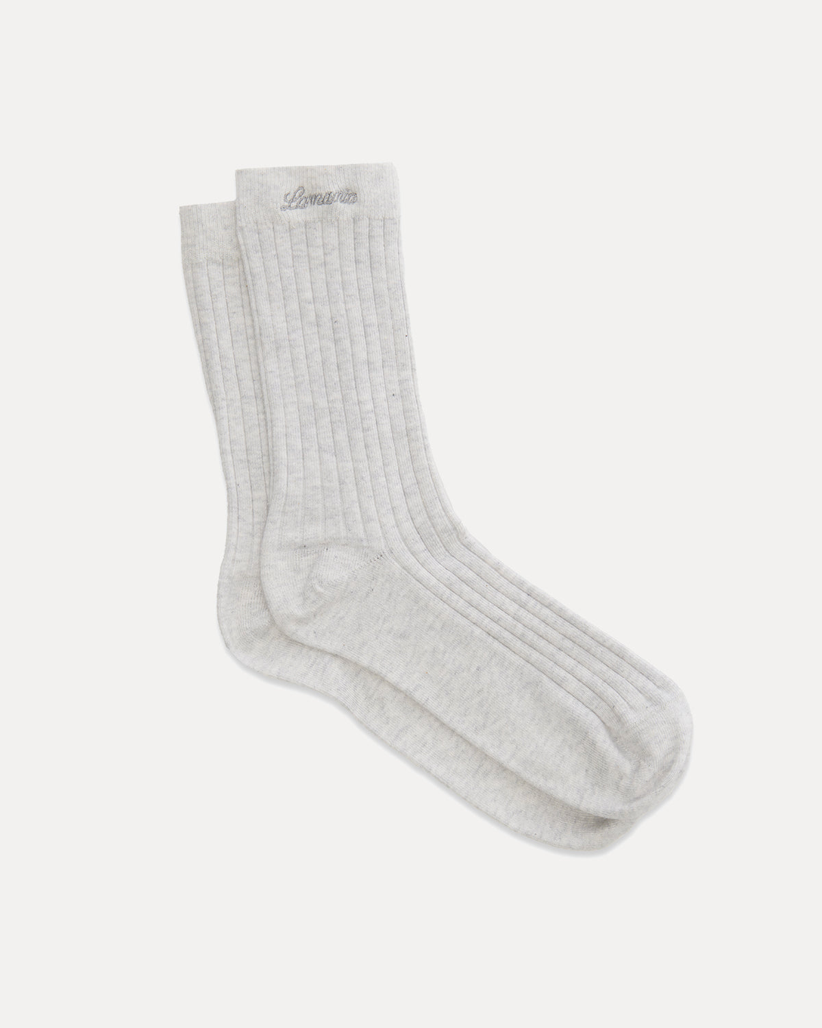 SKARPETKI RIBBED GREY 2 PACK